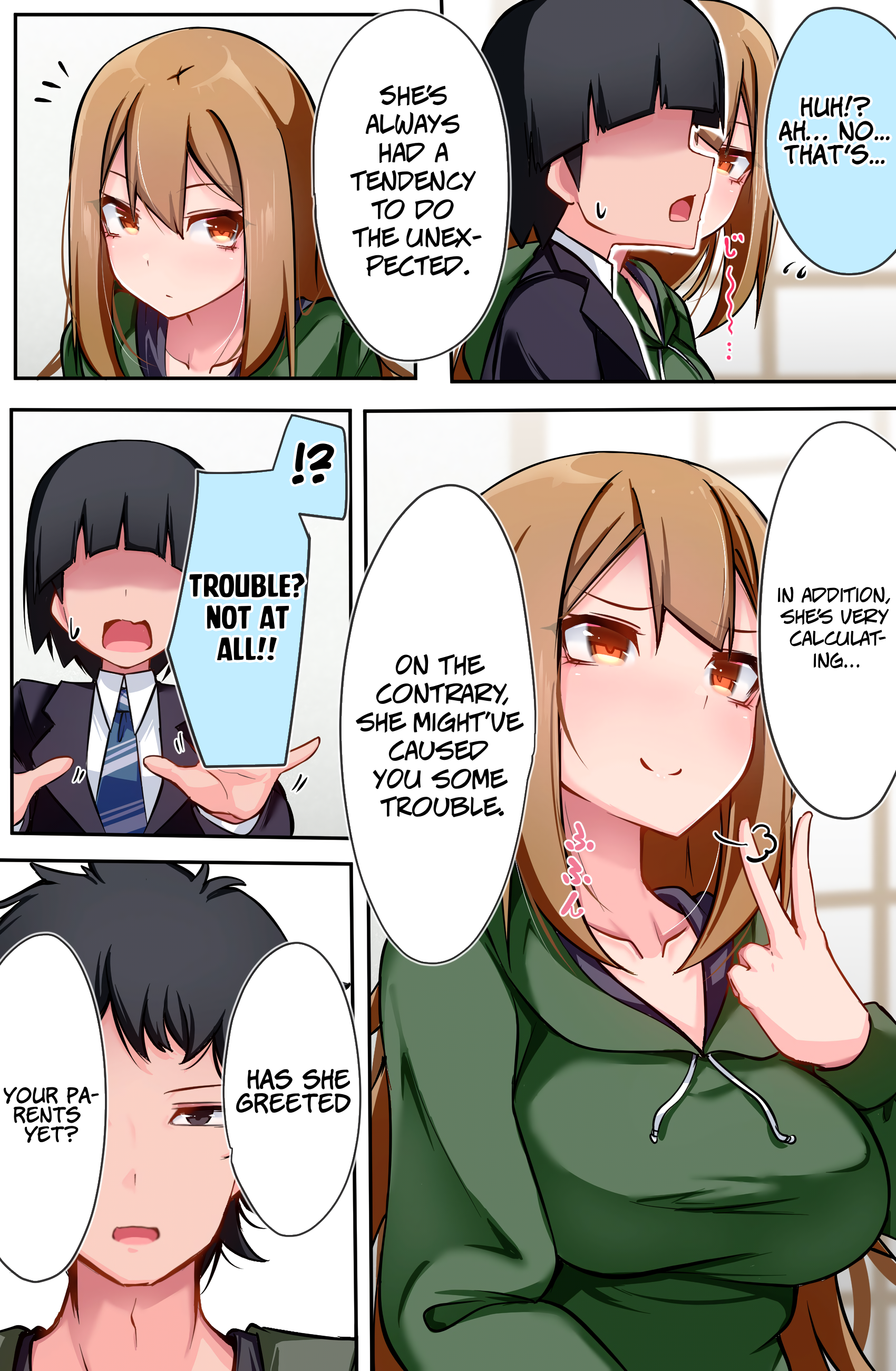 The Gals in My Class Treat Me Like Air Chapter 23 - Page 4