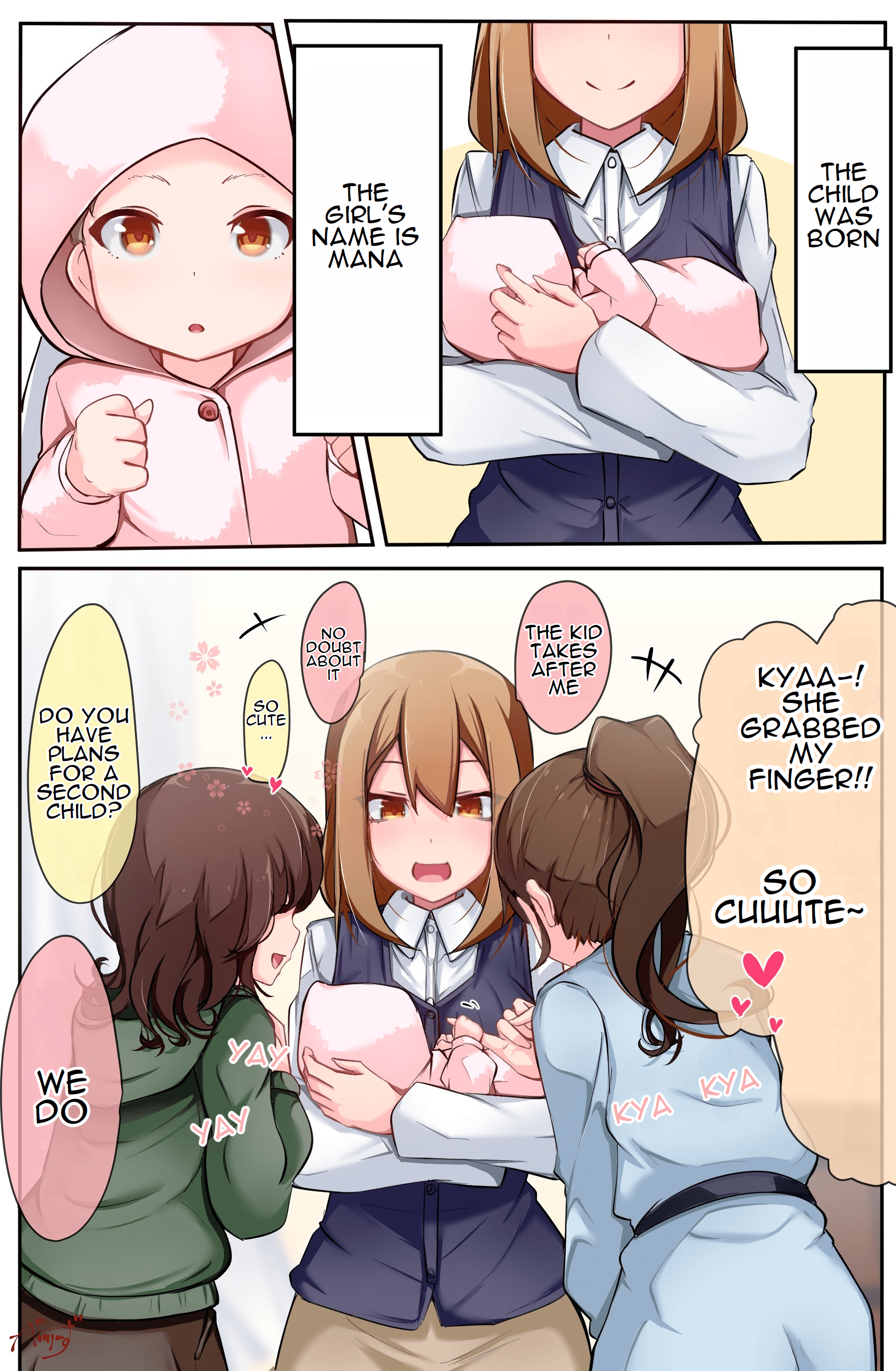 The Gals in My Class Treat Me Like Air Chapter 26 - Page 1