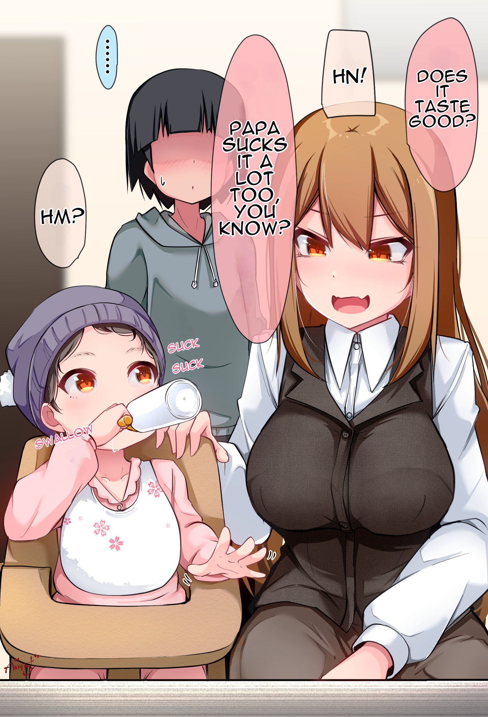 The Gals in My Class Treat Me Like Air Chapter 27 - Page 1