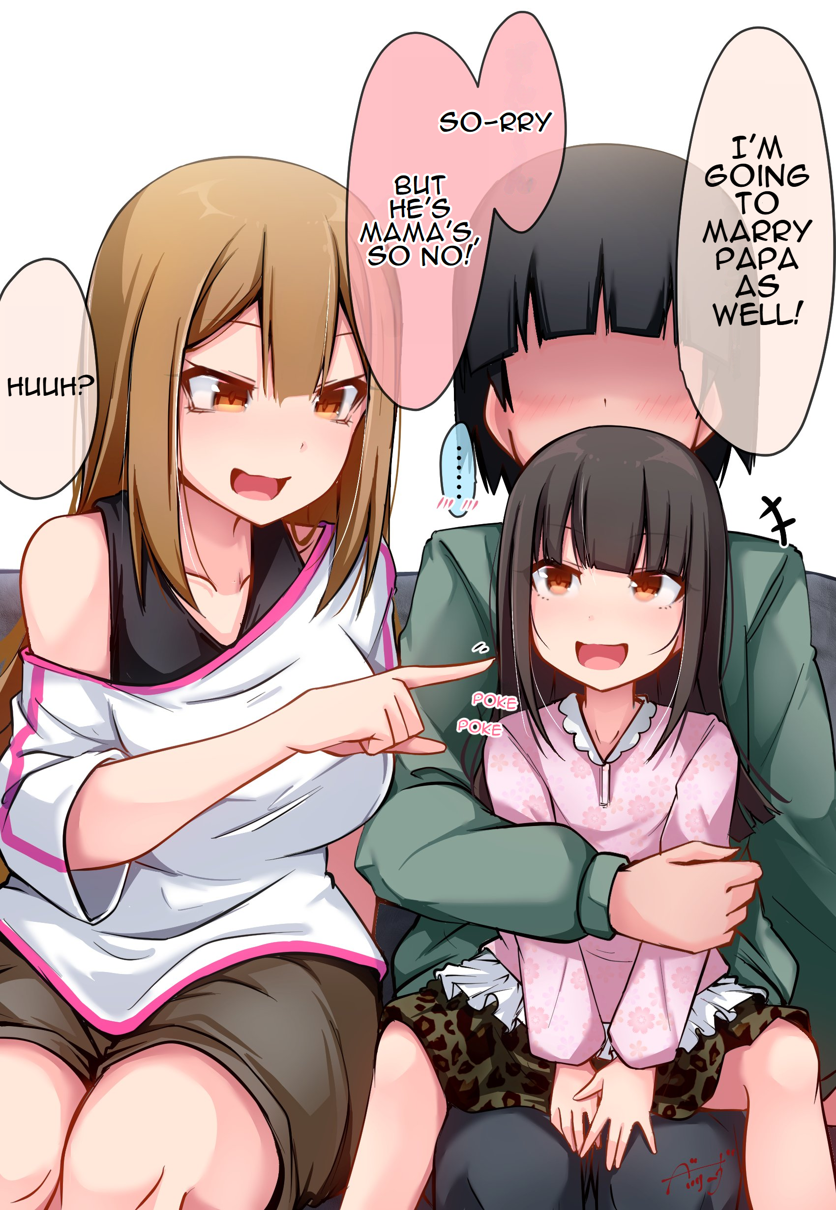 The Gals in My Class Treat Me Like Air Chapter 28 - Page 1