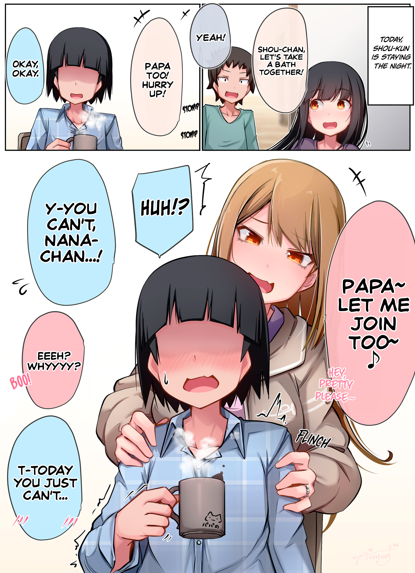 The Gals in My Class Treat Me Like Air Chapter 36 - Page 1