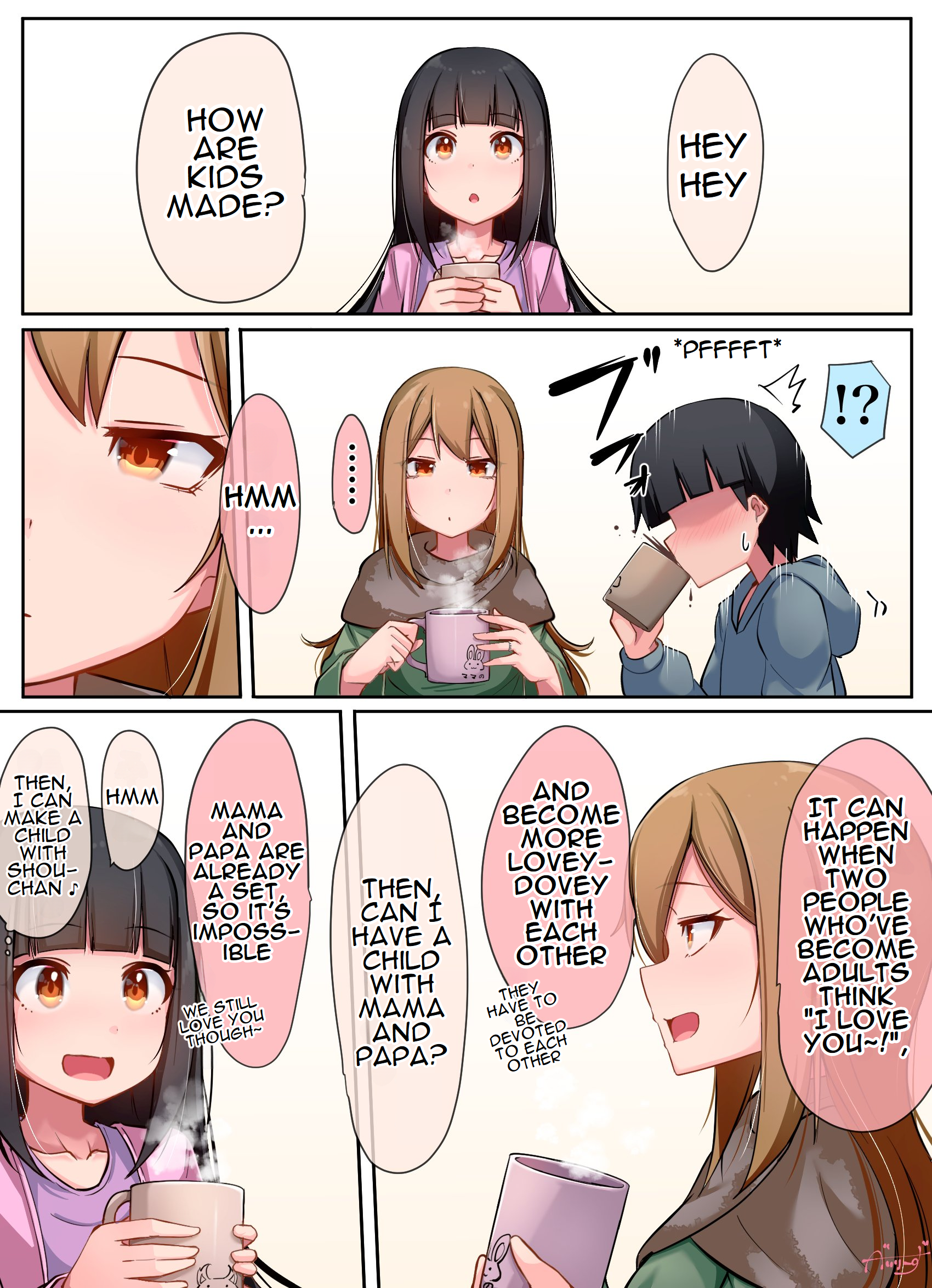 The Gals in My Class Treat Me Like Air Chapter 41 - Page 1