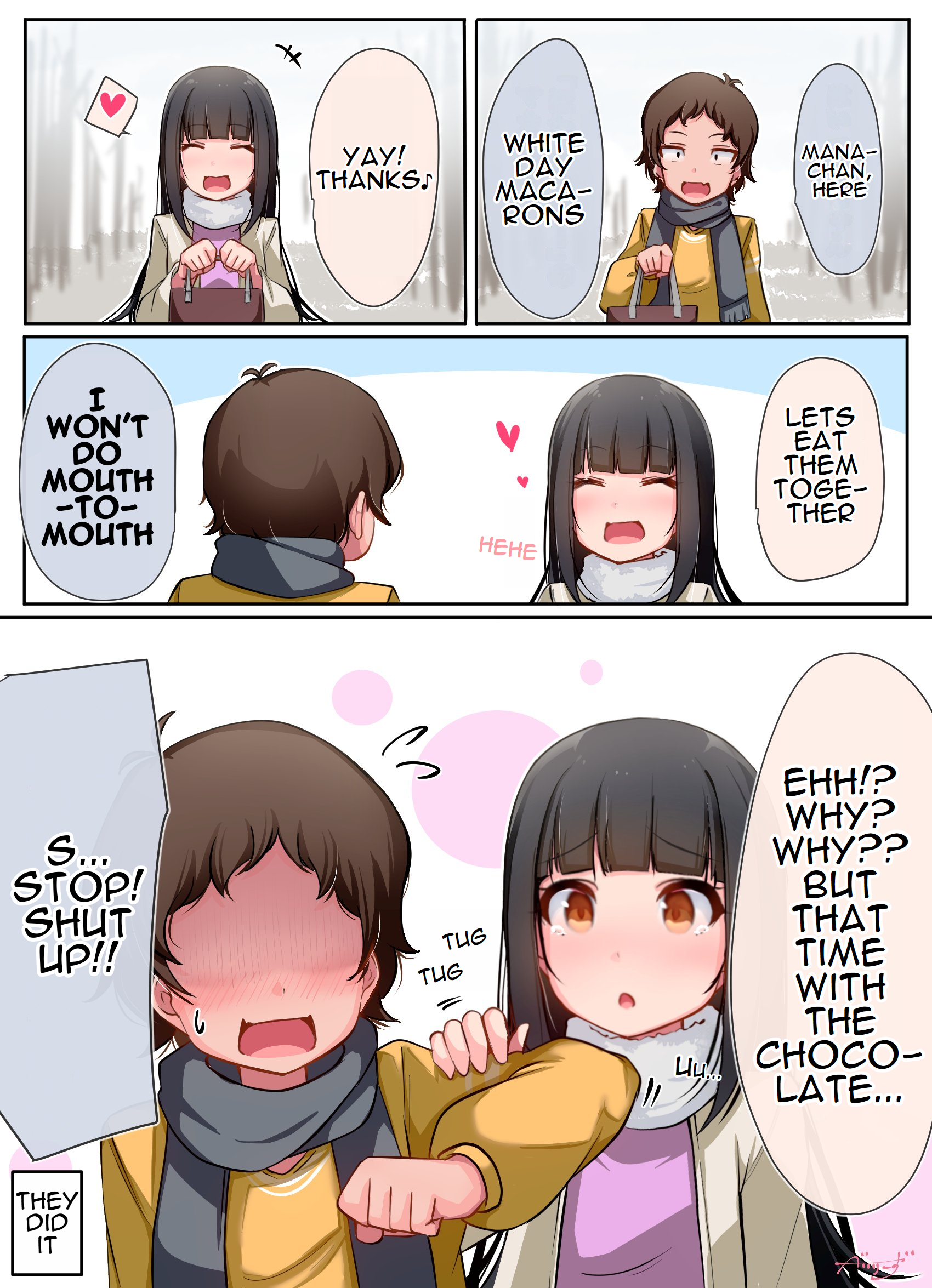 The Gals in My Class Treat Me Like Air Chapter 42 - Page 1
