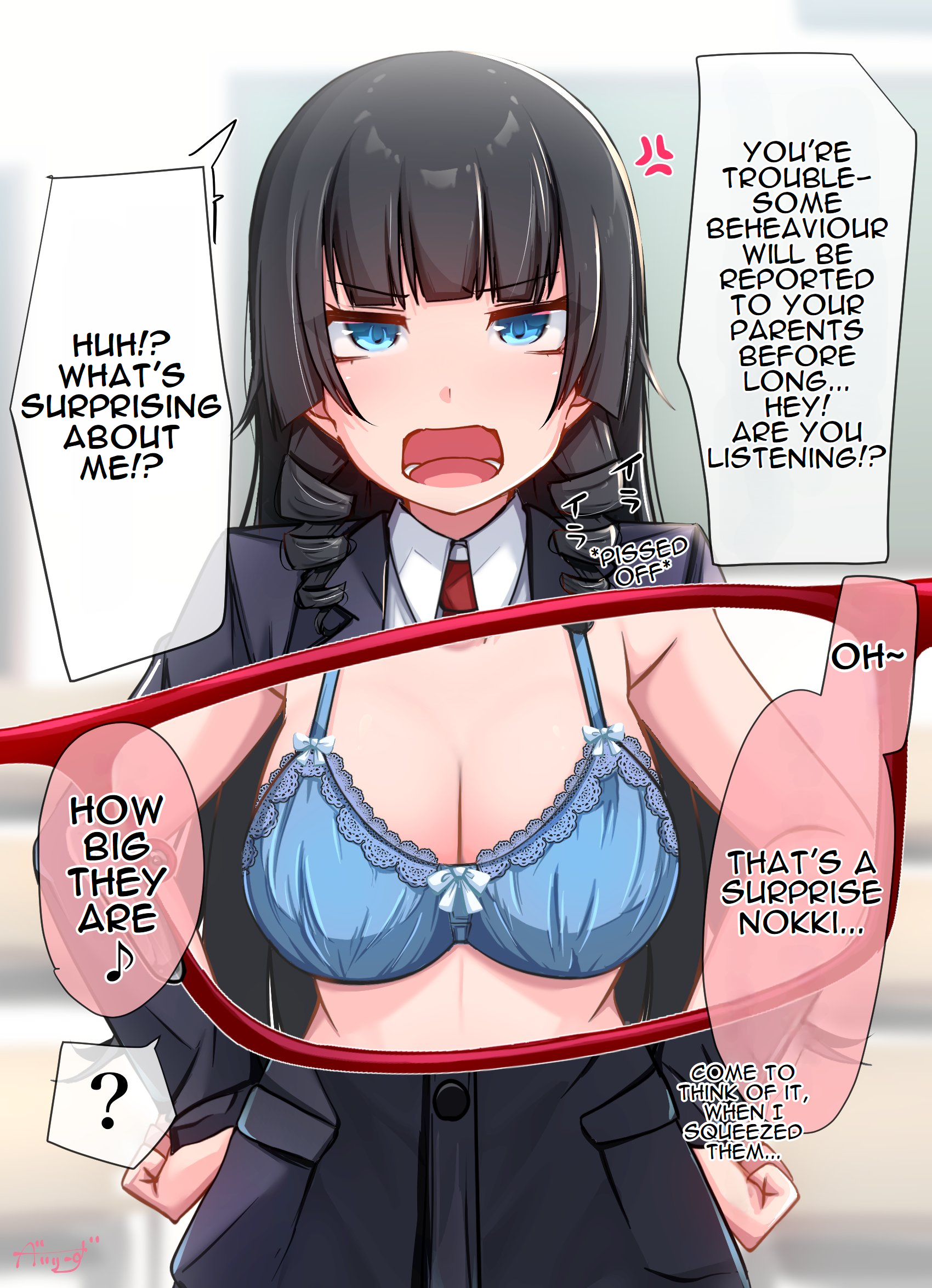 The Gals in My Class Treat Me Like Air Chapter 45.5 - Page 1