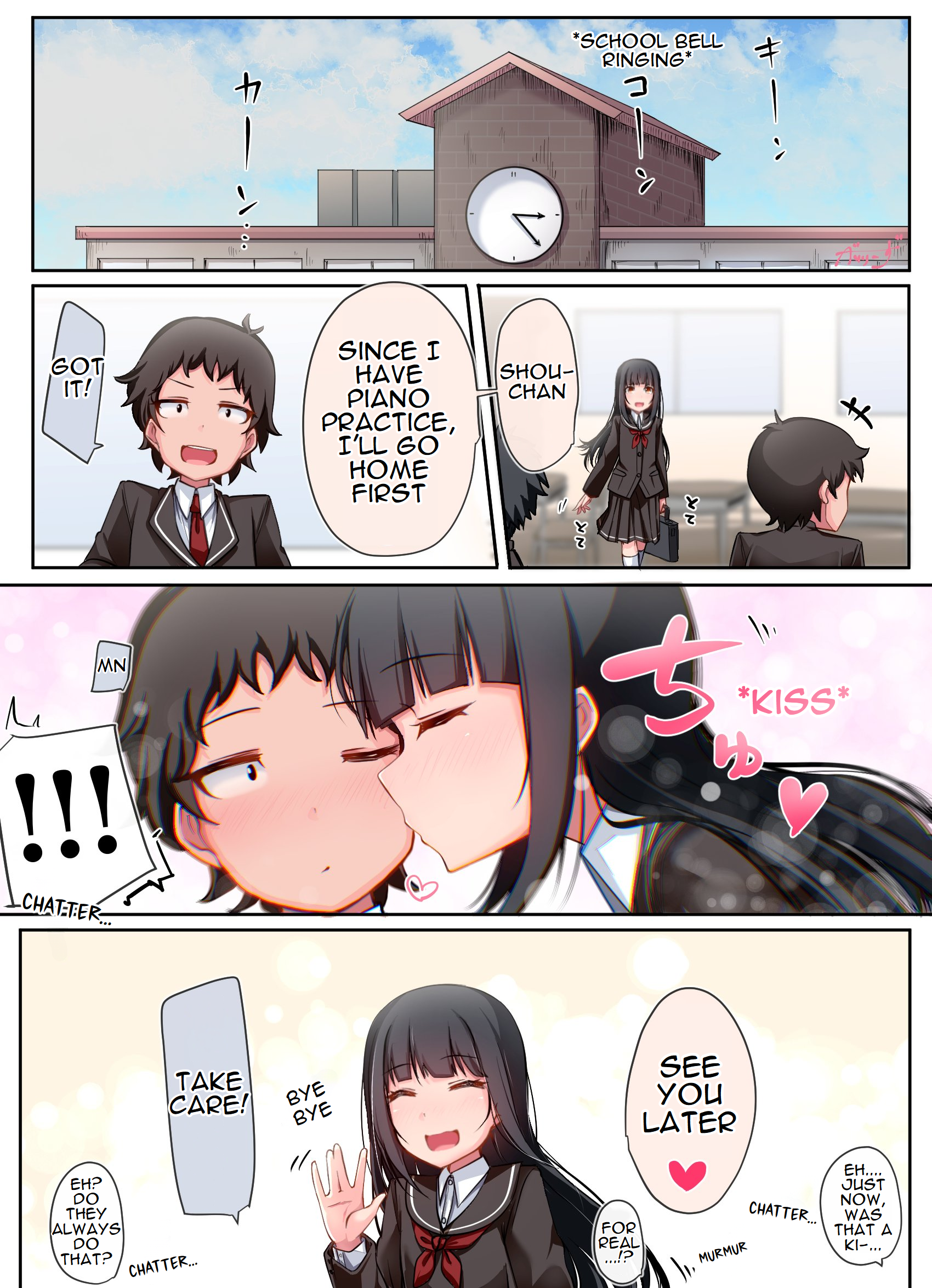 The Gals in My Class Treat Me Like Air Chapter 45 - Page 1