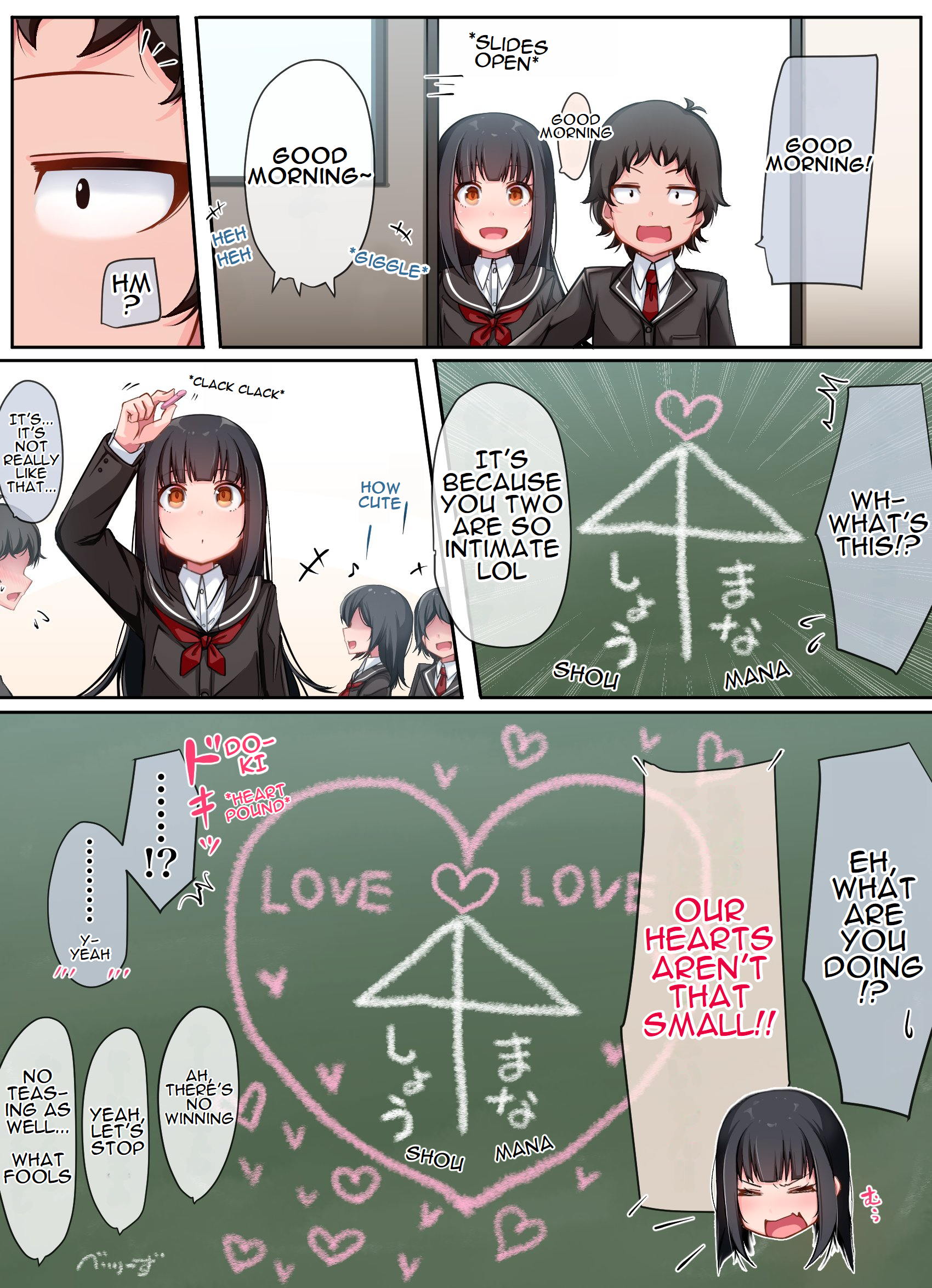 The Gals in My Class Treat Me Like Air Chapter 46 - Page 1