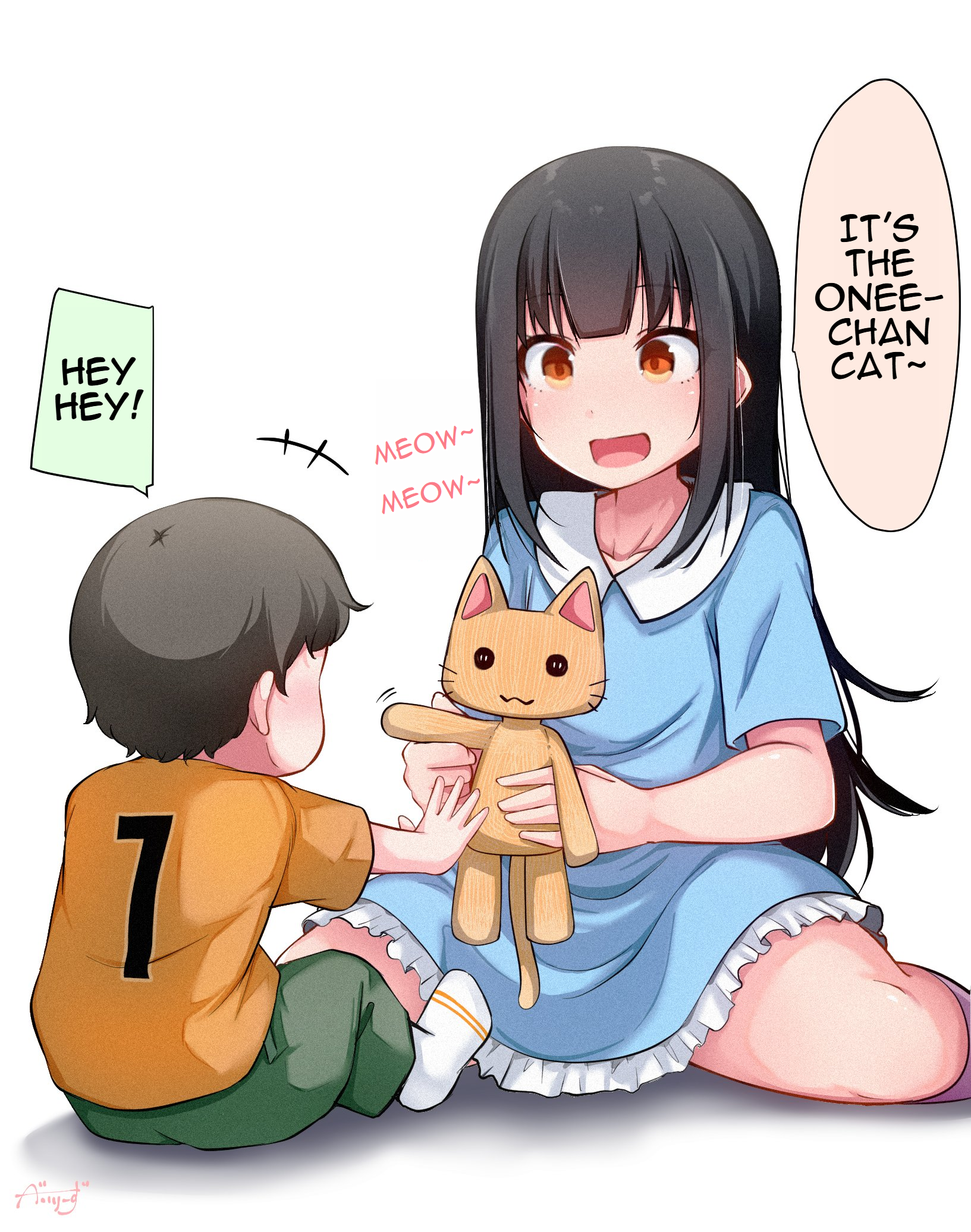 The Gals in My Class Treat Me Like Air Chapter 48 - Page 1