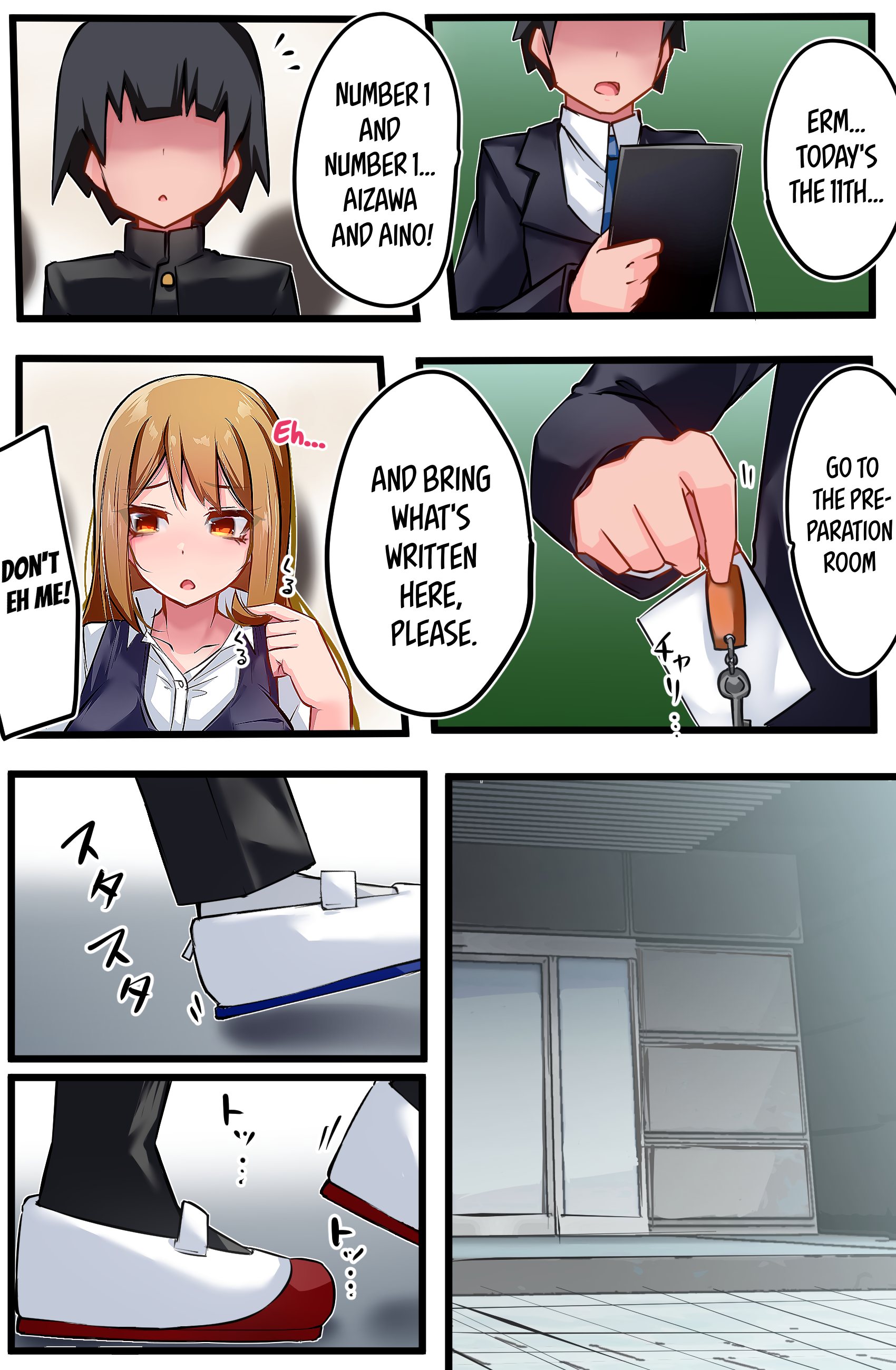 The Gals in My Class Treat Me Like Air Chapter 5 - Page 1