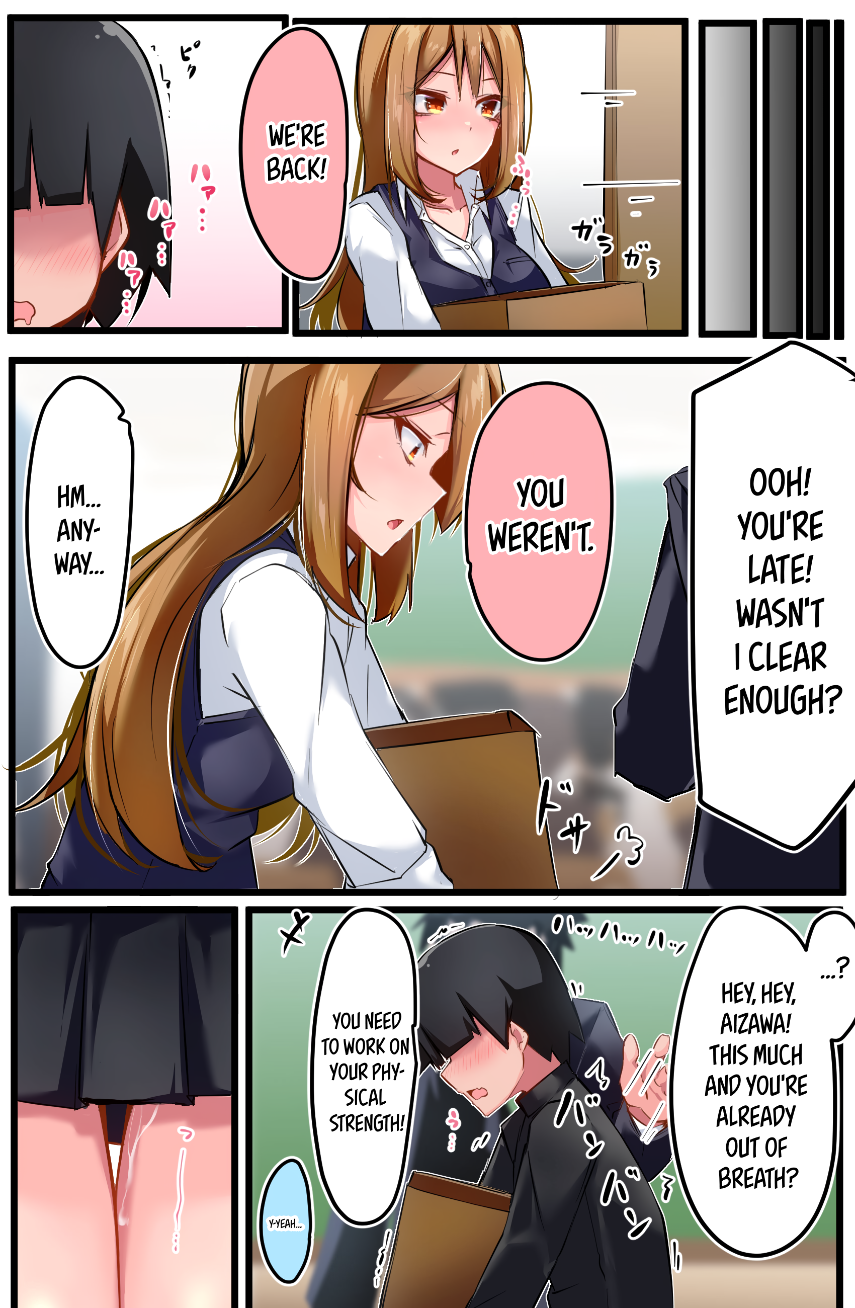 The Gals in My Class Treat Me Like Air Chapter 5 - Page 4