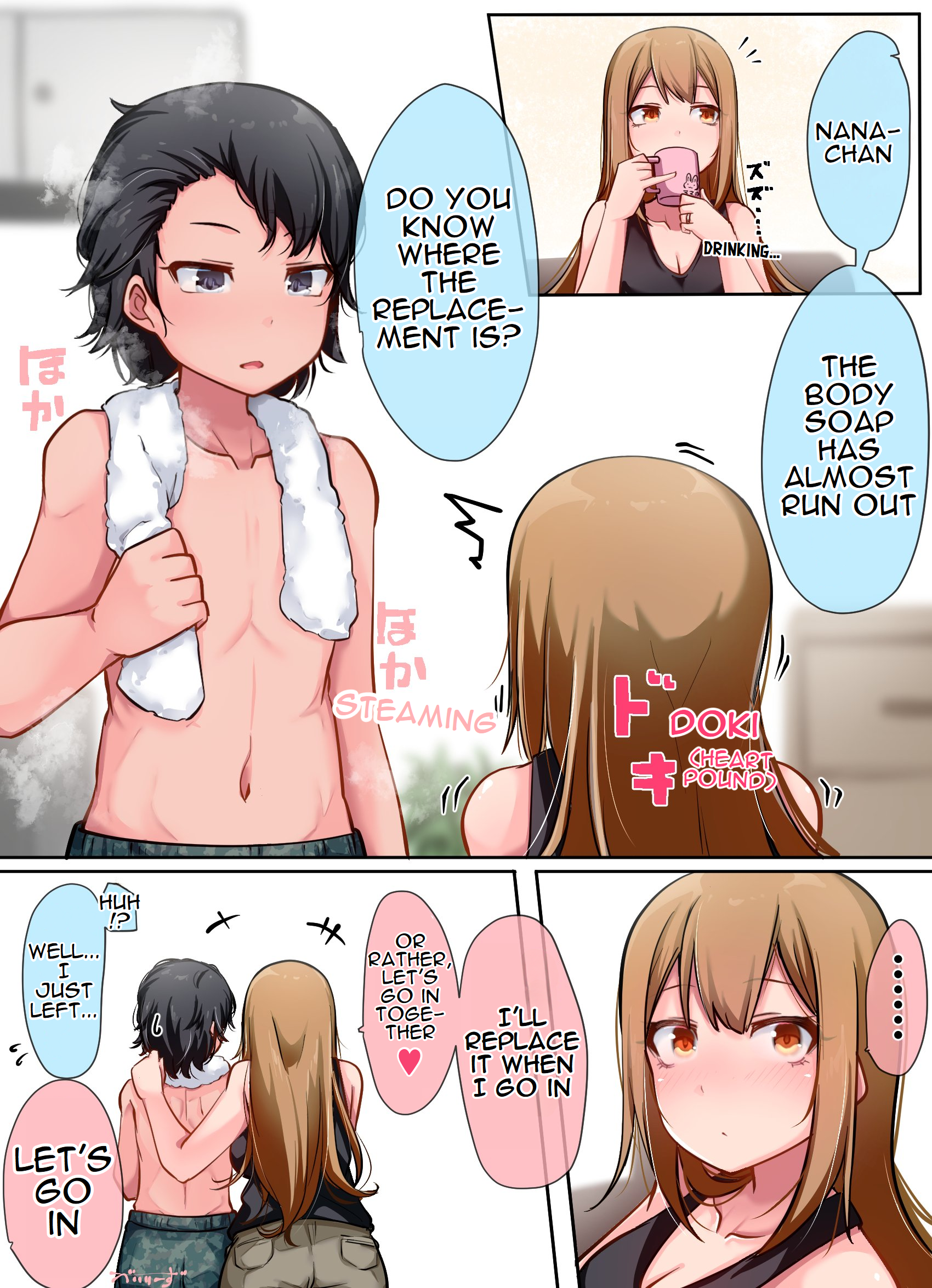 The Gals in My Class Treat Me Like Air Chapter 54 - Page 1