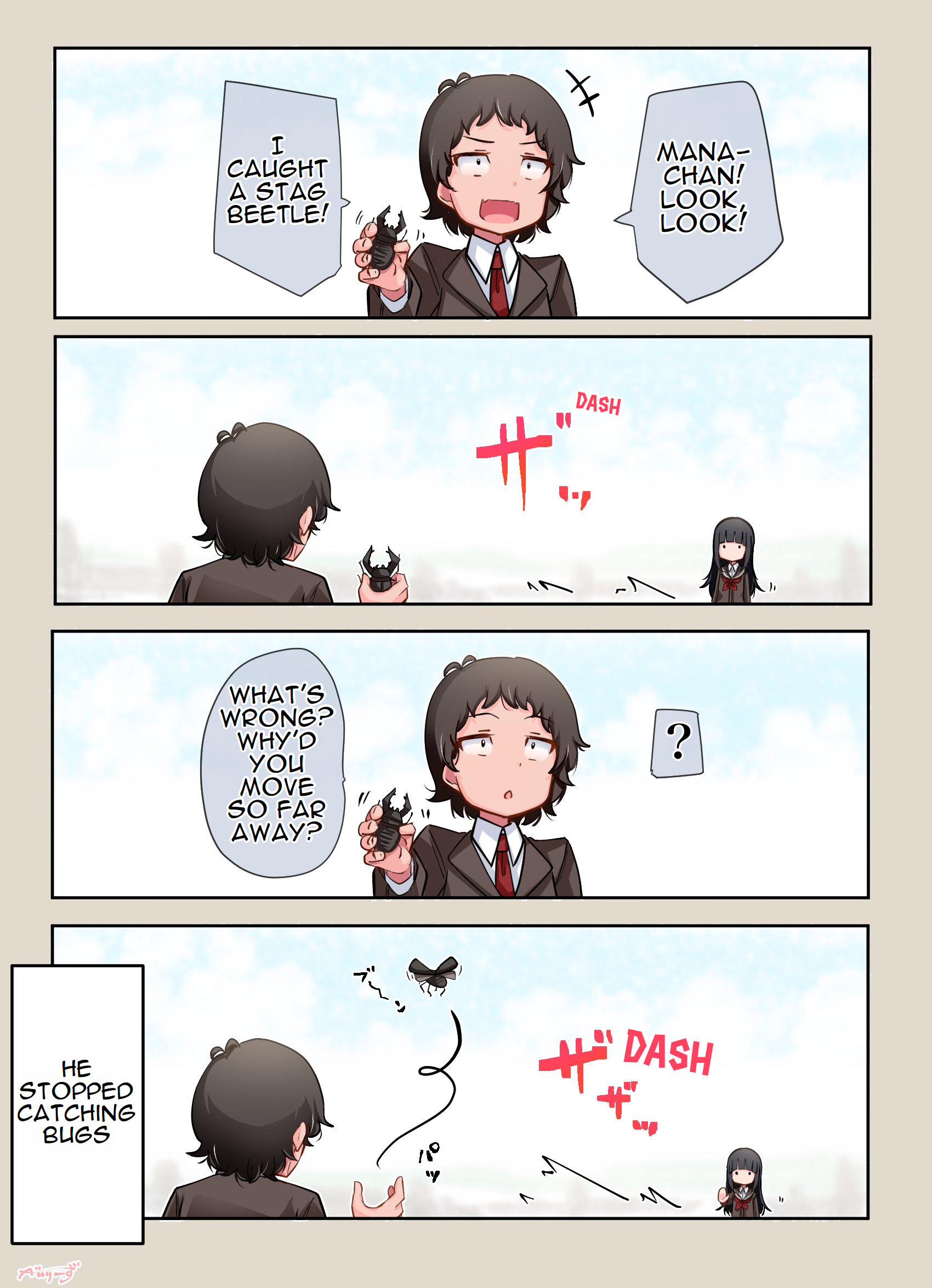 The Gals in My Class Treat Me Like Air Chapter 55 - Page 1