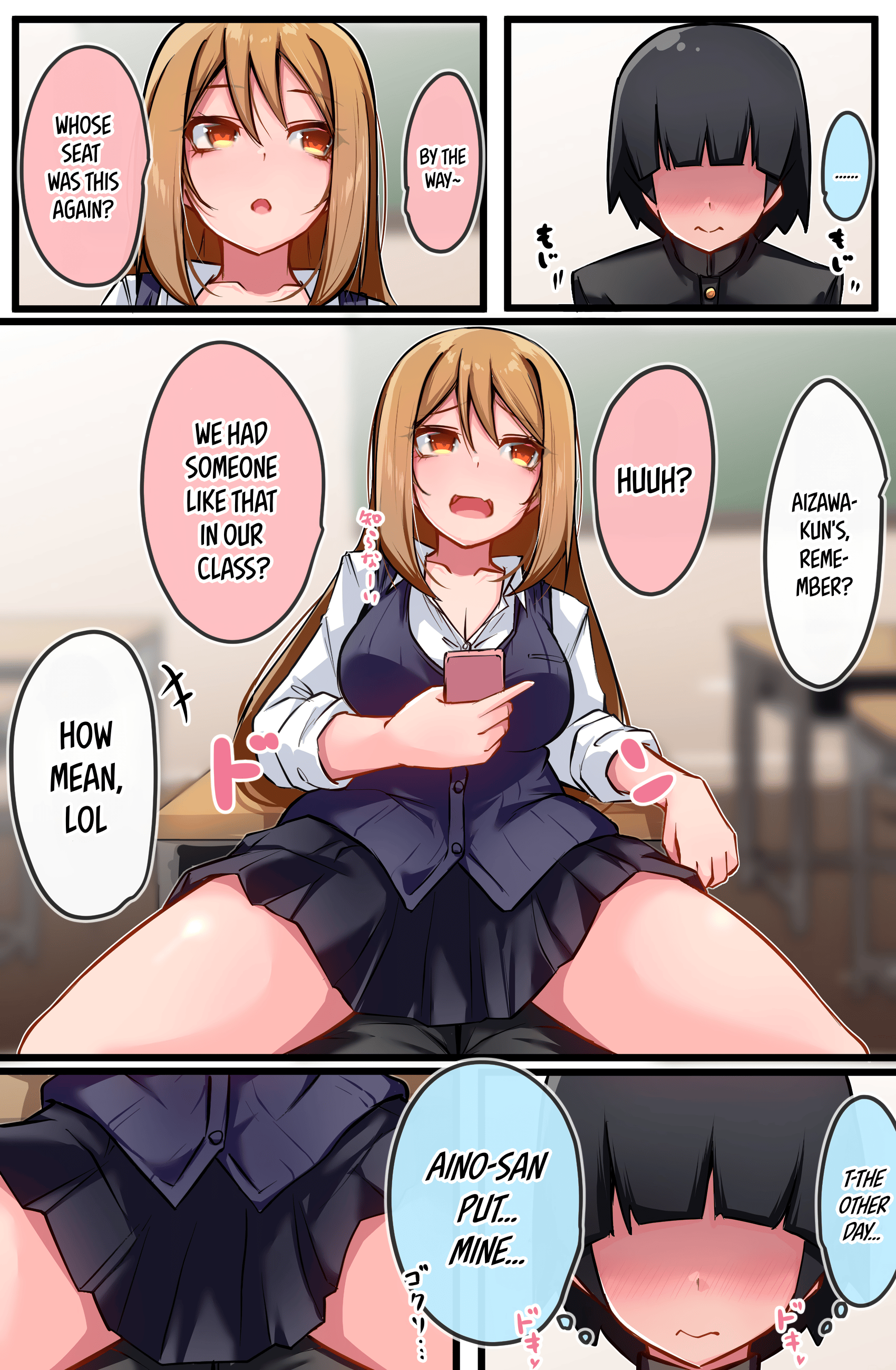 The Gals in My Class Treat Me Like Air Chapter 6 - Page 1