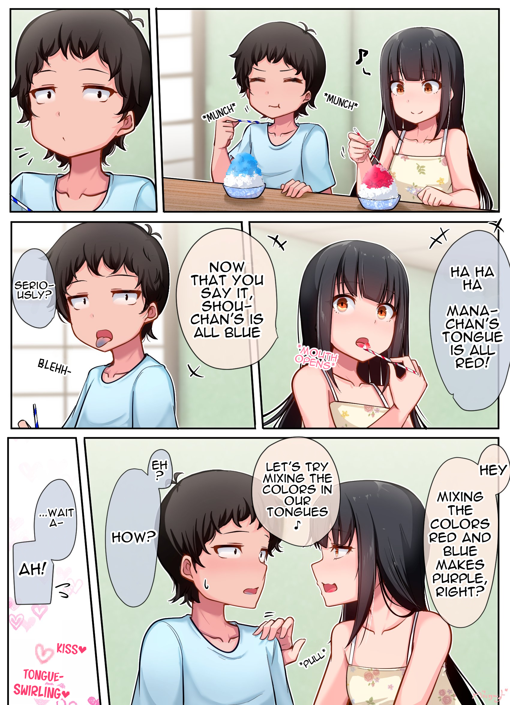 The Gals in My Class Treat Me Like Air Chapter 60 - Page 1