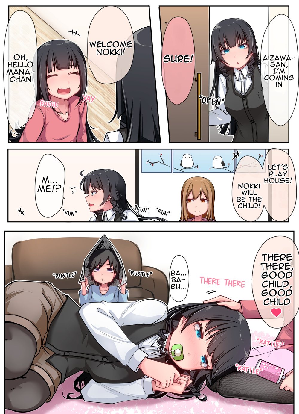 The Gals in My Class Treat Me Like Air Chapter 64 - Page 1