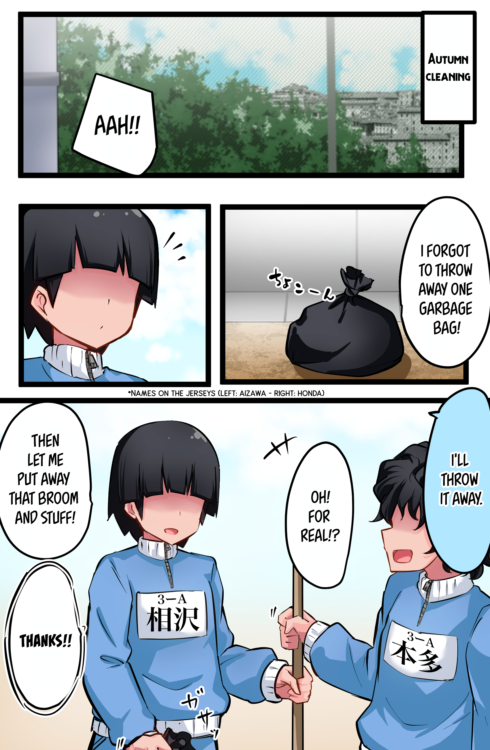 The Gals in My Class Treat Me Like Air Chapter 7 - Page 1