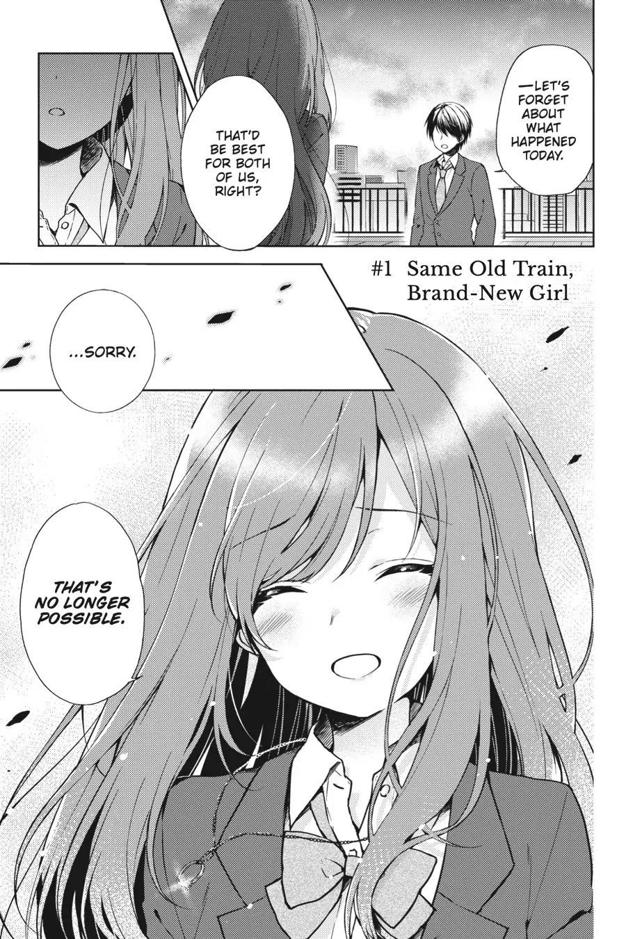 The Girl I Saved on the Train Turned Out to Be My Childhood Friend Chapter 1 - Page 4