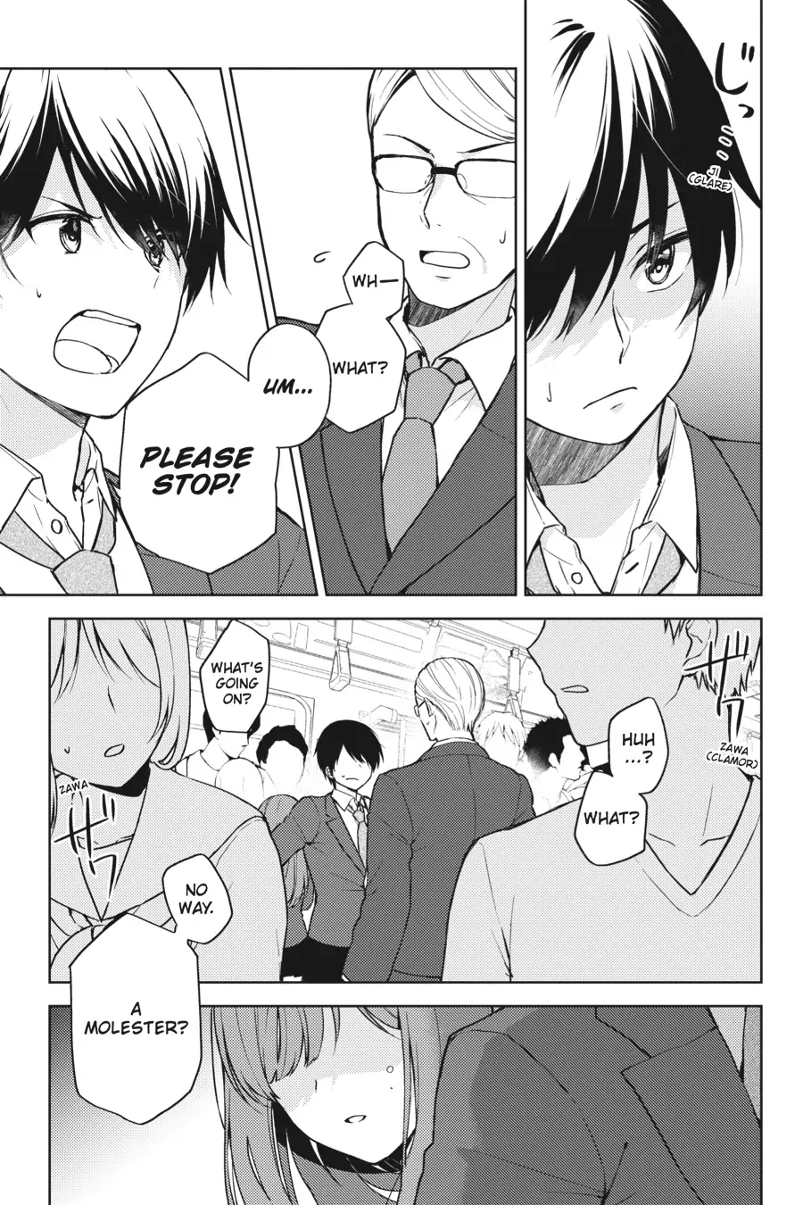 The Girl I Saved on the Train Turned Out to Be My Childhood Friend Chapter 1 - Page 10