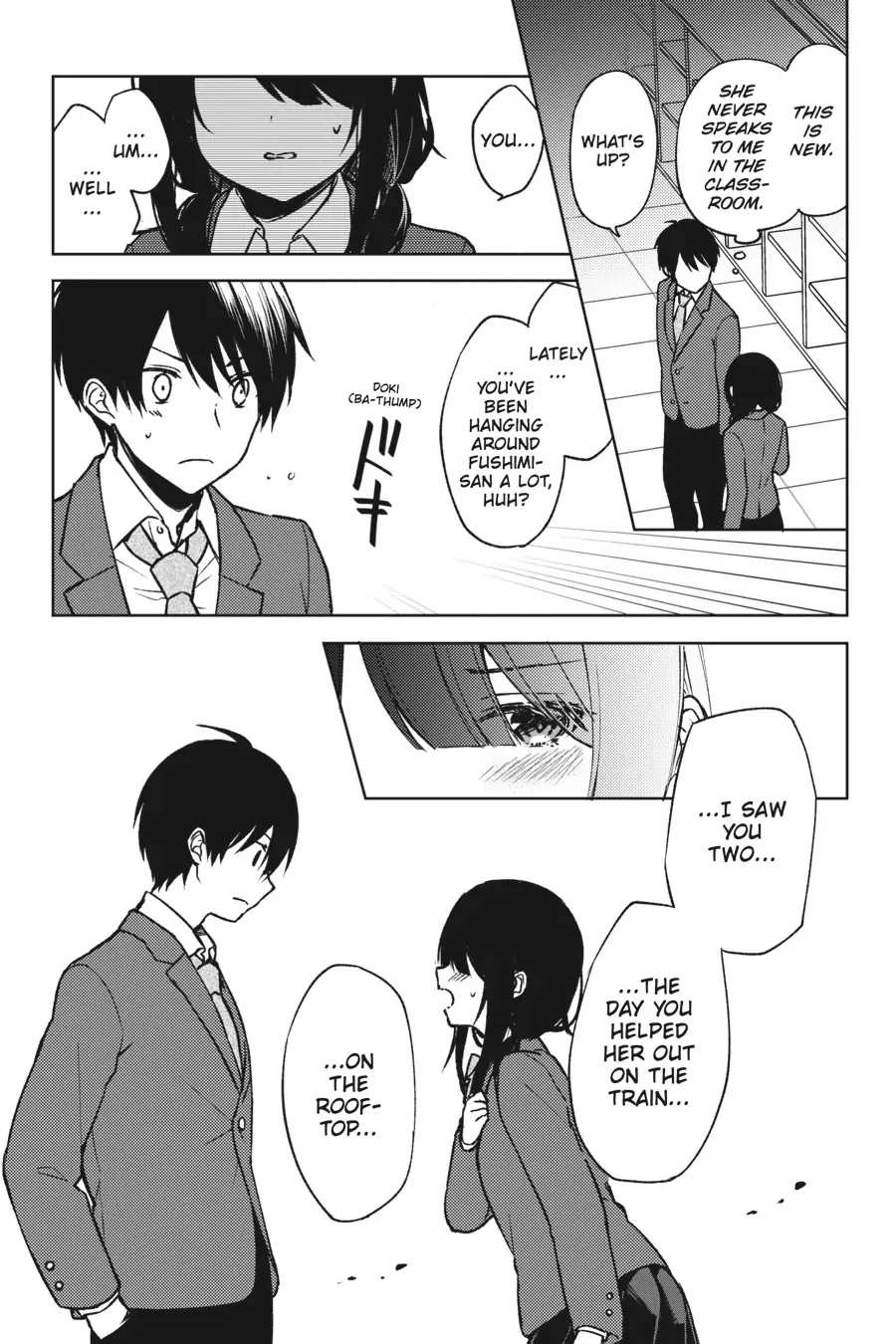 The Girl I Saved on the Train Turned Out to Be My Childhood Friend Chapter 11 - Page 9