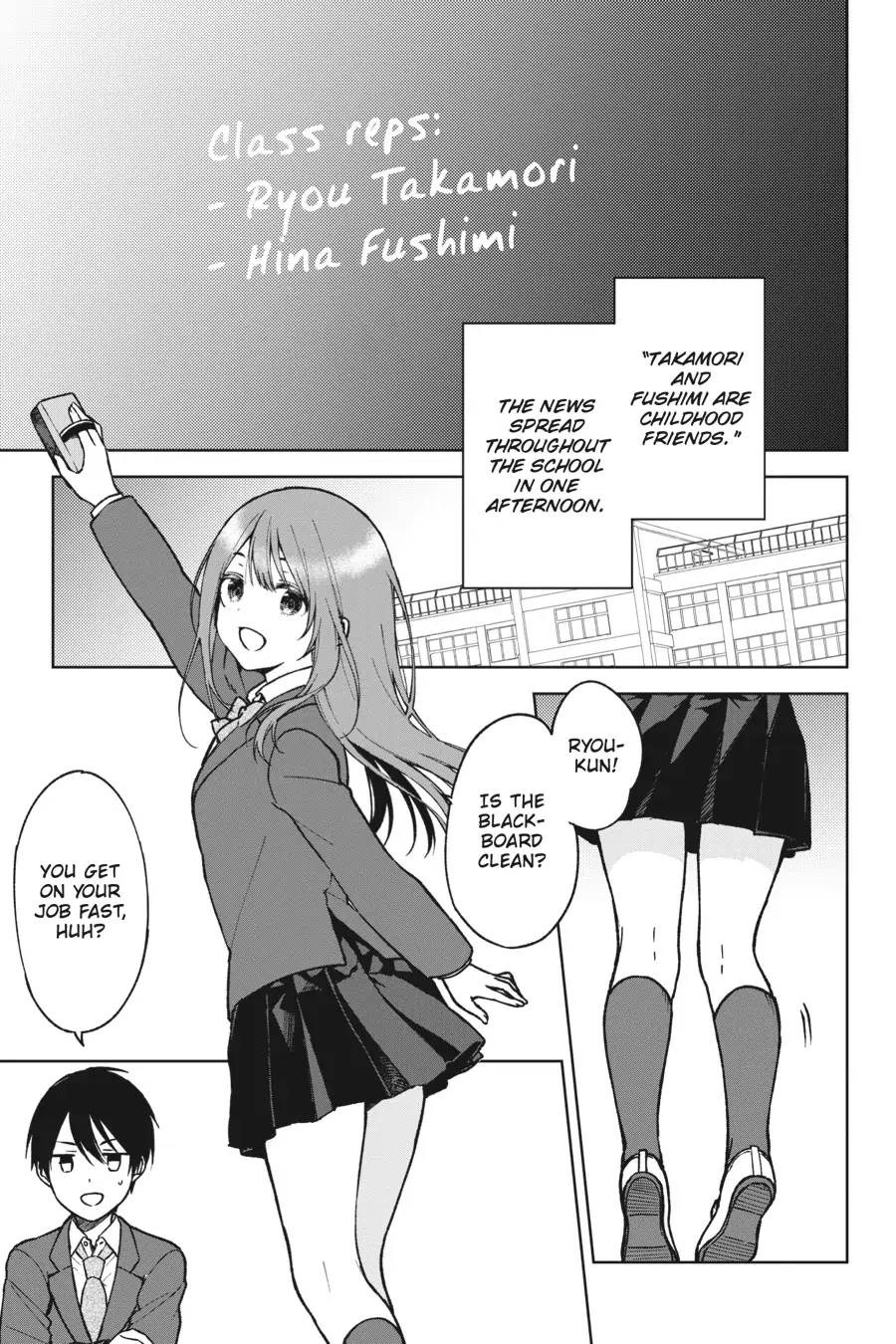 The Girl I Saved on the Train Turned Out to Be My Childhood Friend Chapter 13 - Page 1