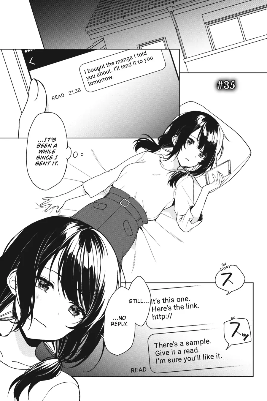 The Girl I Saved on the Train Turned Out to Be My Childhood Friend Chapter 35 - Page 1