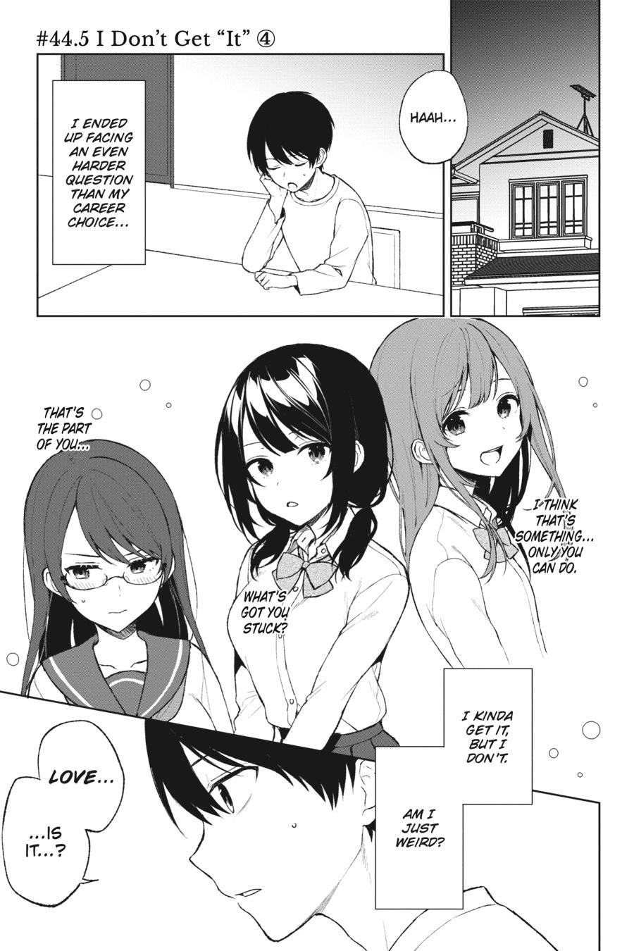The Girl I Saved on the Train Turned Out to Be My Childhood Friend Chapter 44.5 - Page 1