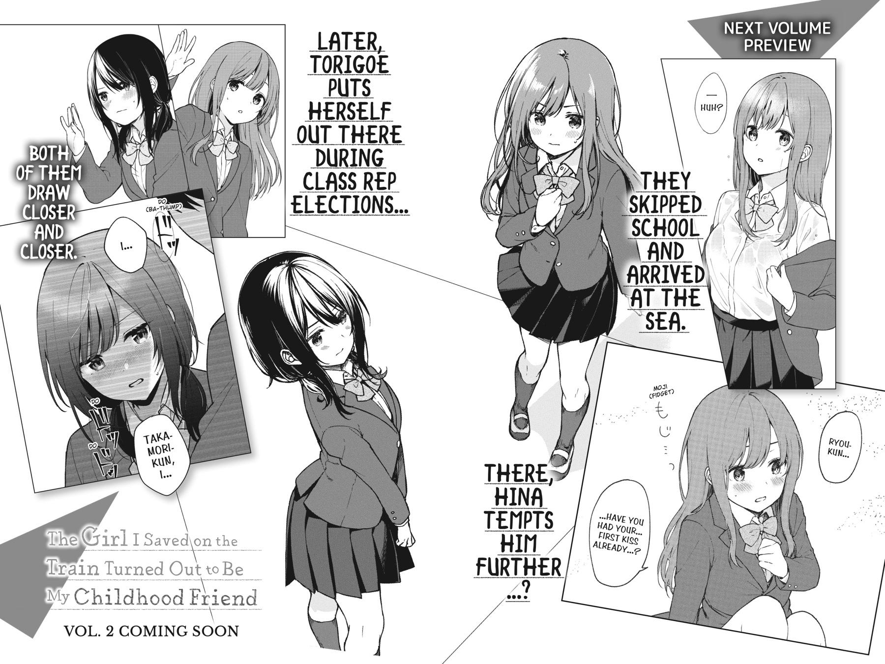 The Girl I Saved on the Train Turned Out to Be My Childhood Friend Chapter 9.5 - Page 6