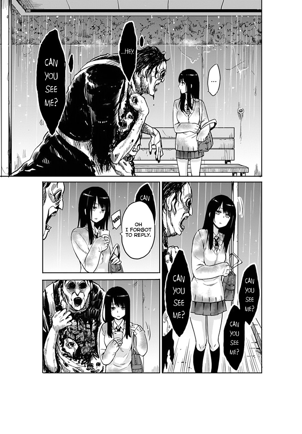 The Girl Who Can See Them Chapter 1 - Page 4