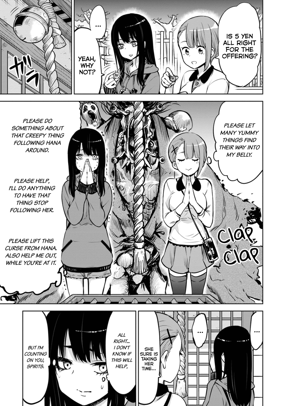 The Girl Who Can See Them Chapter 11 - Page 4