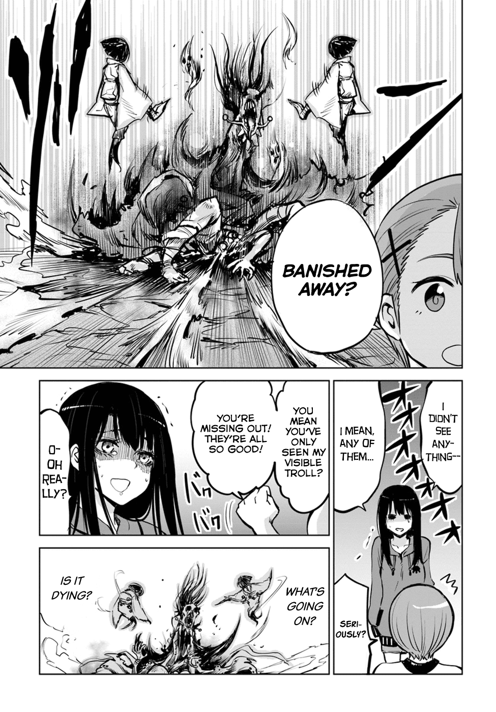 The Girl Who Can See Them Chapter 11 - Page 8