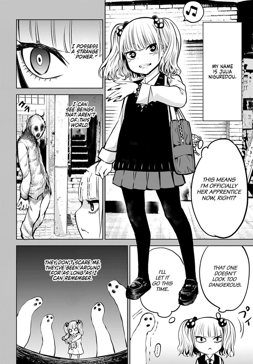 The Girl Who Can See Them Chapter 12 - Page 2
