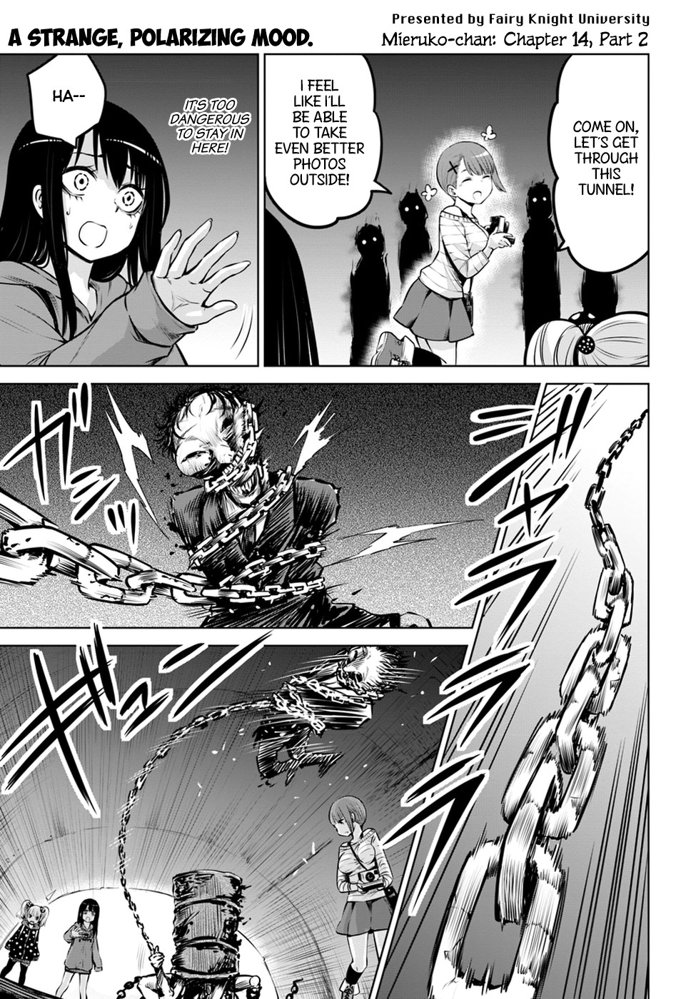 The Girl Who Can See Them Chapter 14.2 - Page 1