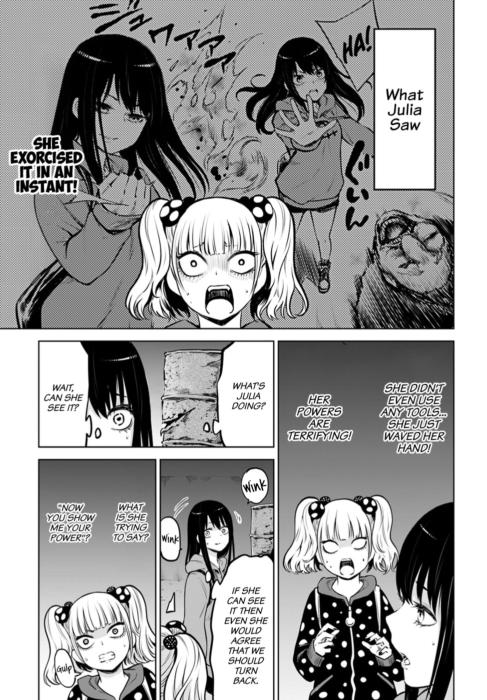 The Girl Who Can See Them Chapter 14.2 - Page 3