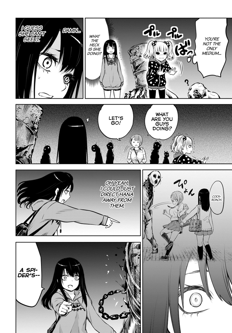 The Girl Who Can See Them Chapter 14.2 - Page 4