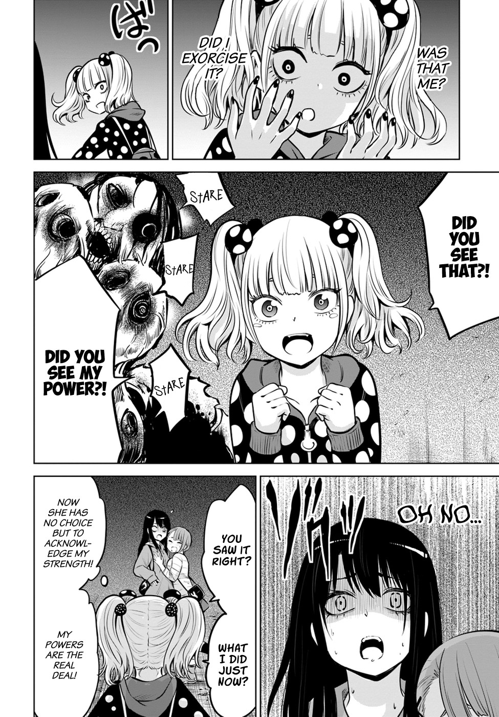 The Girl Who Can See Them Chapter 14.2 - Page 8