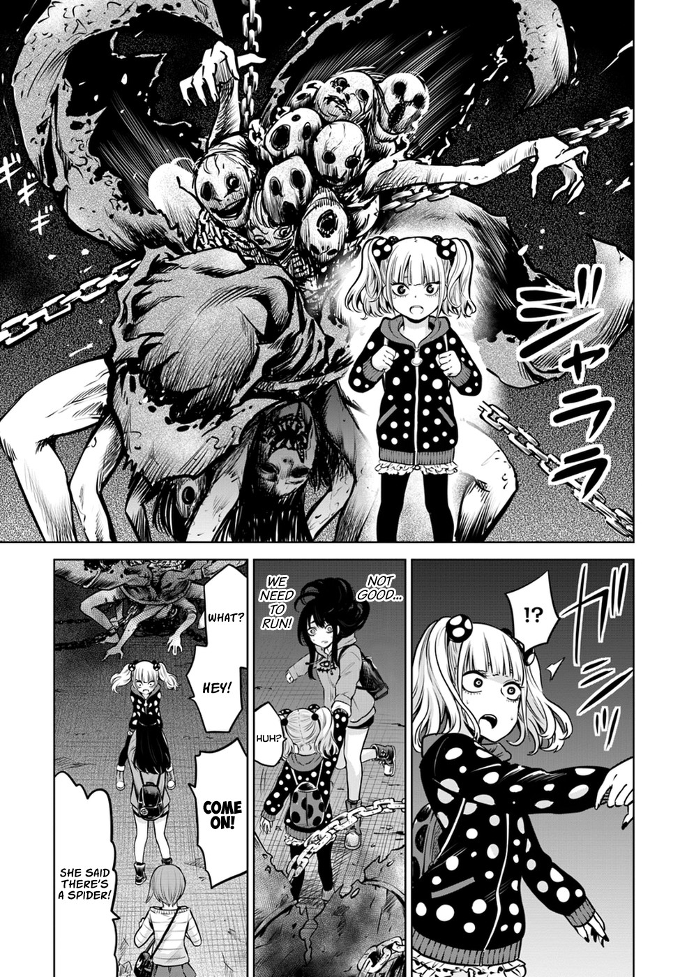 The Girl Who Can See Them Chapter 14.2 - Page 9