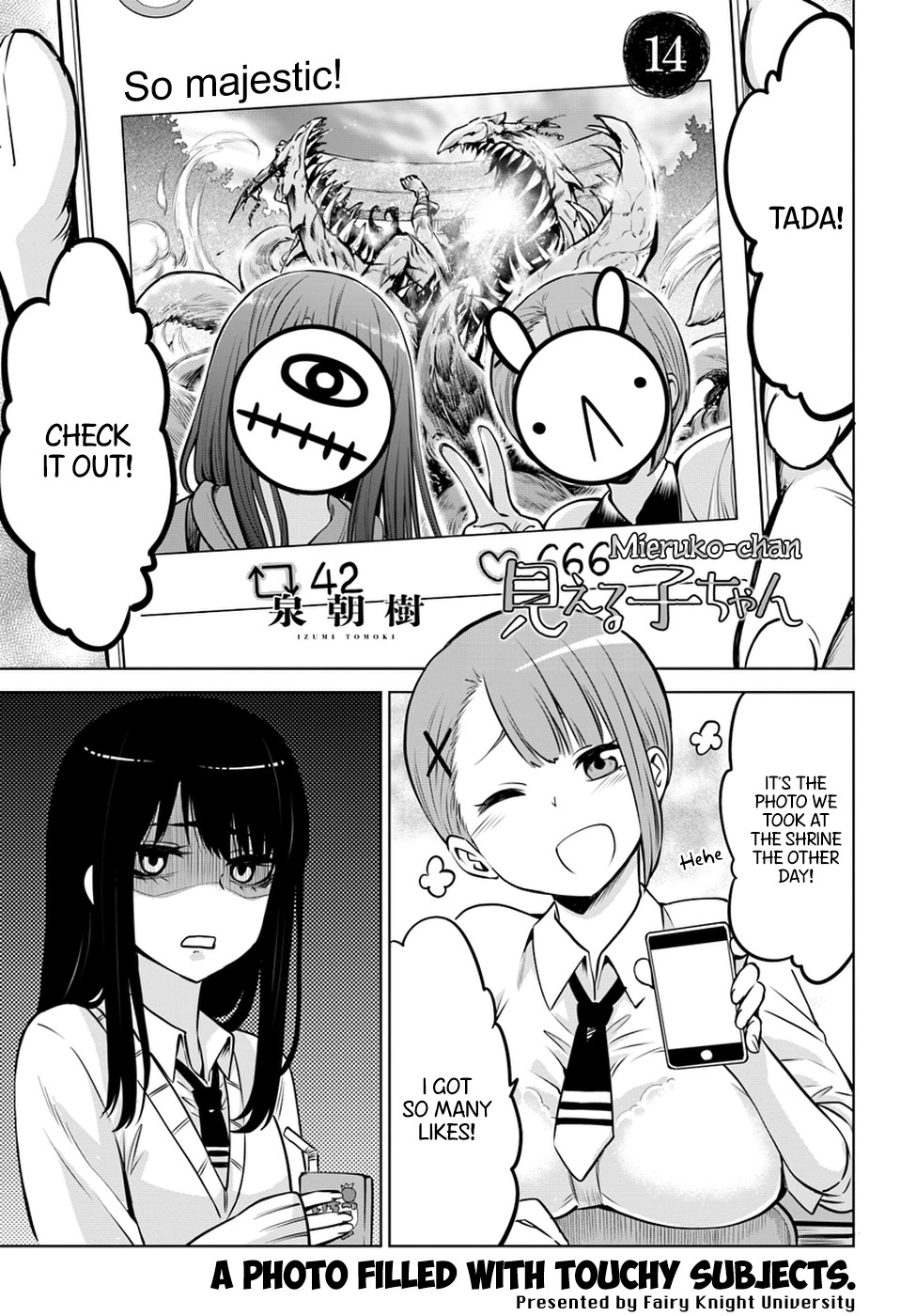 The Girl Who Can See Them Chapter 14 - Page 1