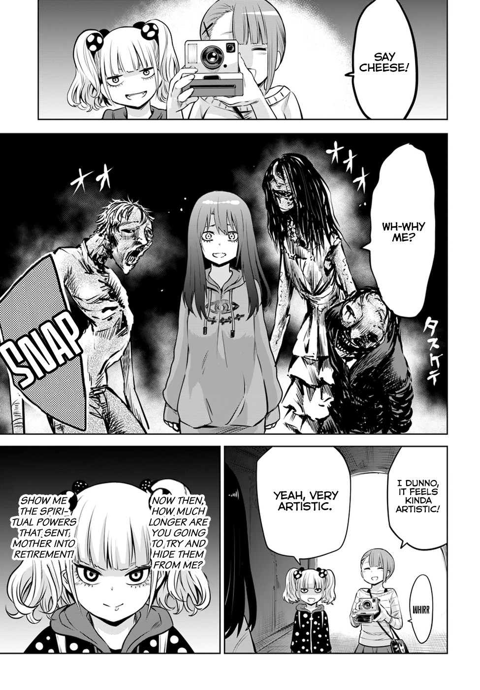 The Girl Who Can See Them Chapter 14 - Page 13