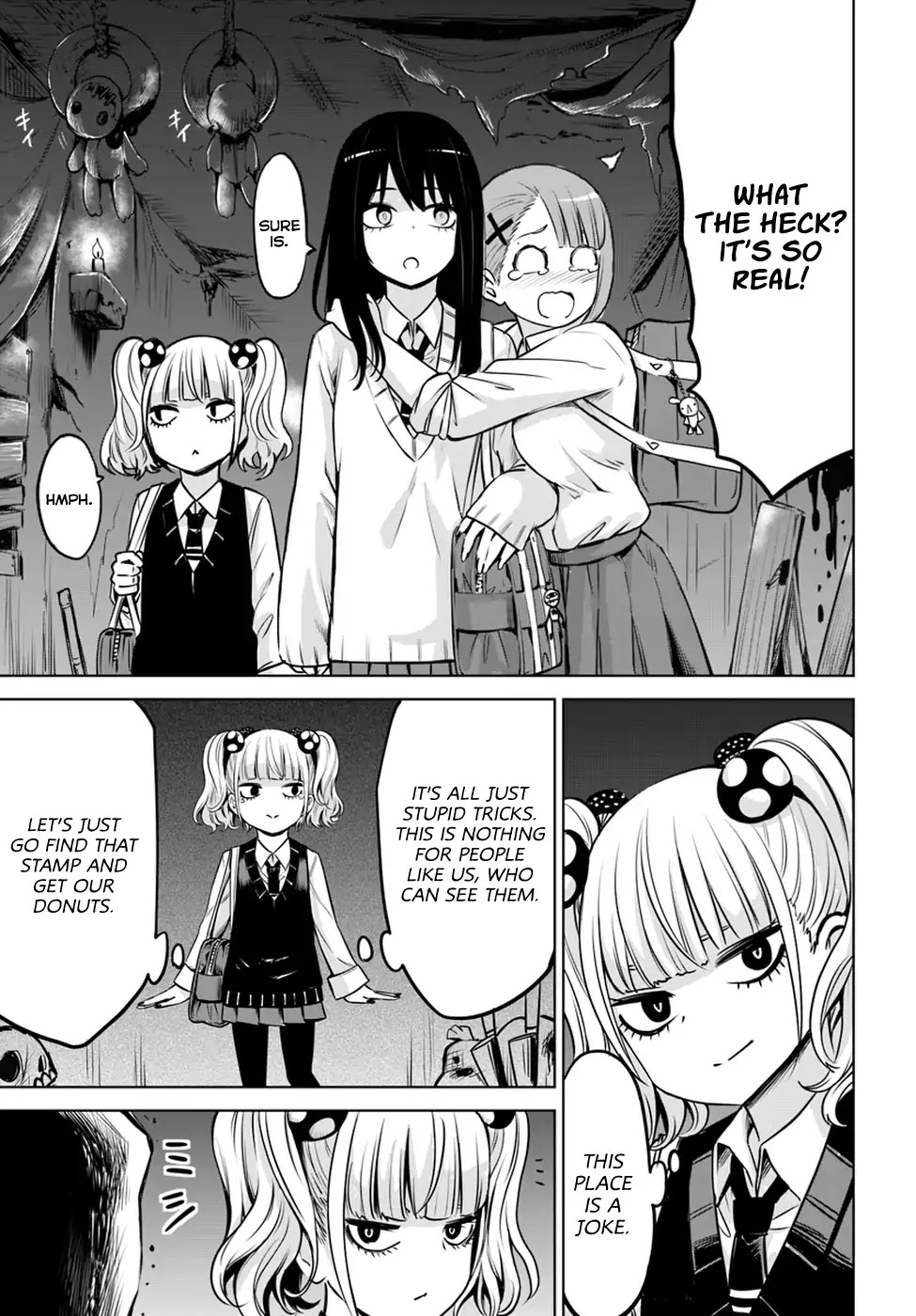The Girl Who Can See Them Chapter 18 - Page 3