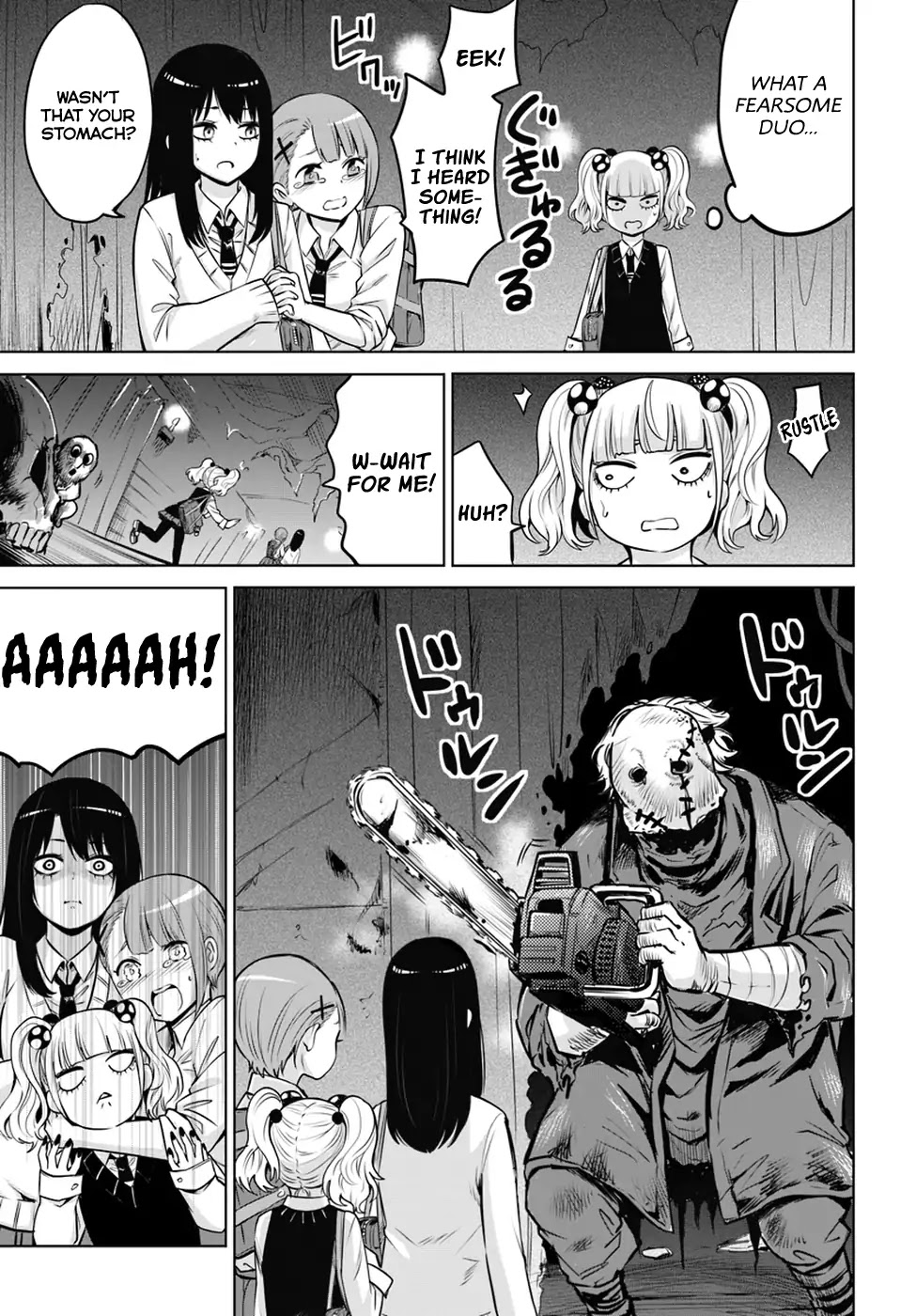 The Girl Who Can See Them Chapter 18 - Page 7