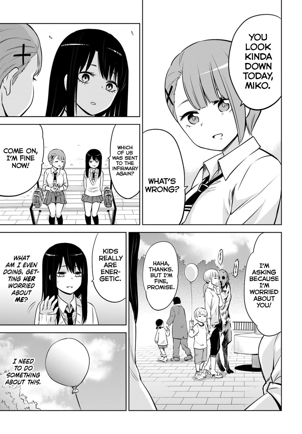 The Girl Who Can See Them Chapter 20 - Page 11