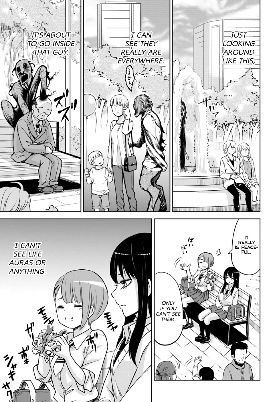 The Girl Who Can See Them Chapter 20 - Page 9