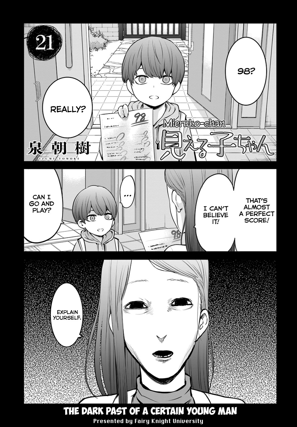 The Girl Who Can See Them Chapter 21 - Page 1
