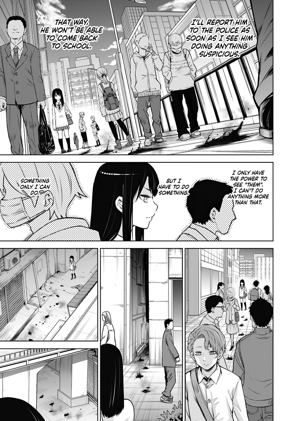 The Girl Who Can See Them Chapter 21 - Page 13