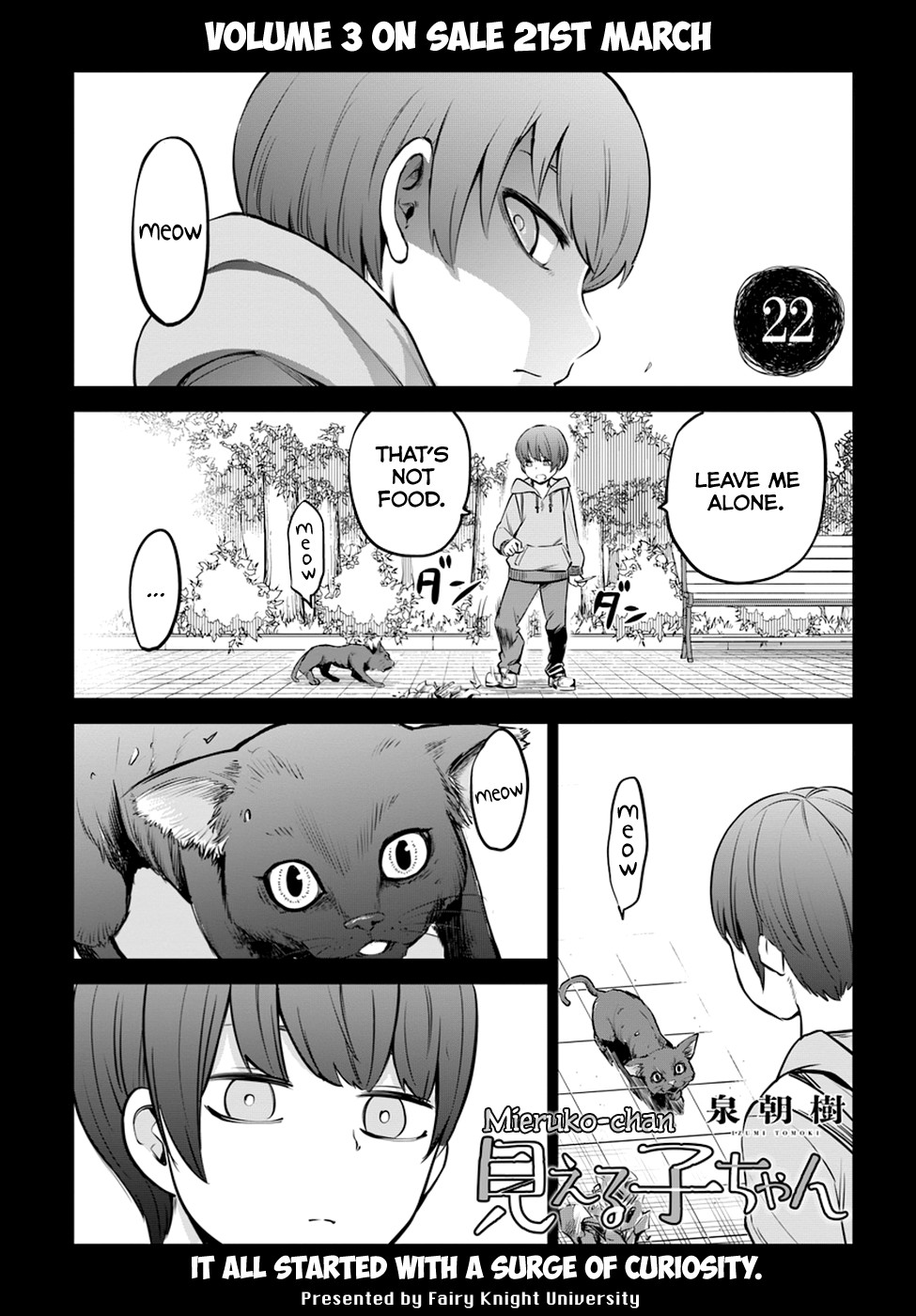 The Girl Who Can See Them Chapter 22 - Page 1