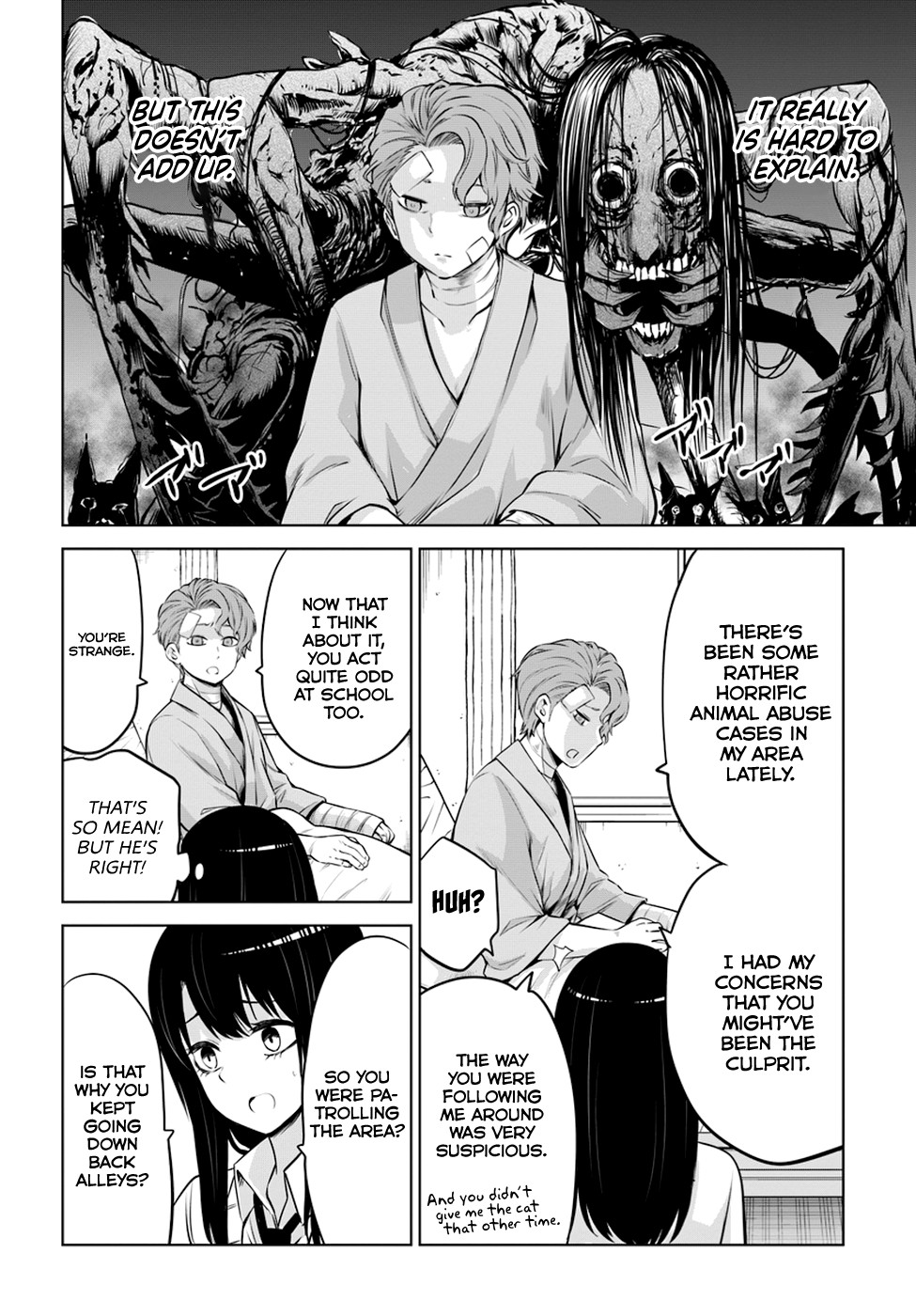 The Girl Who Can See Them Chapter 22 - Page 8