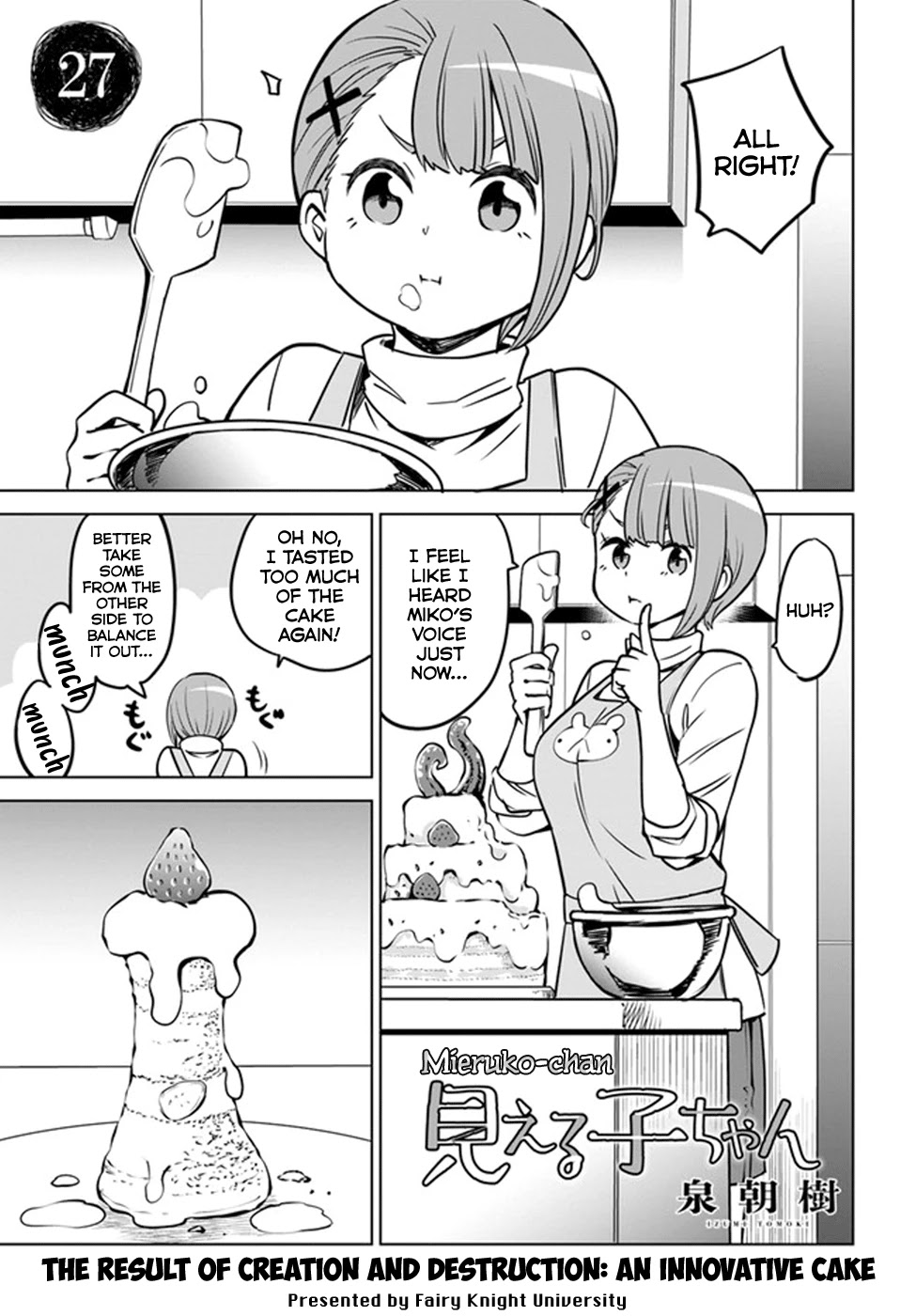 The Girl Who Can See Them Chapter 27 - Page 1