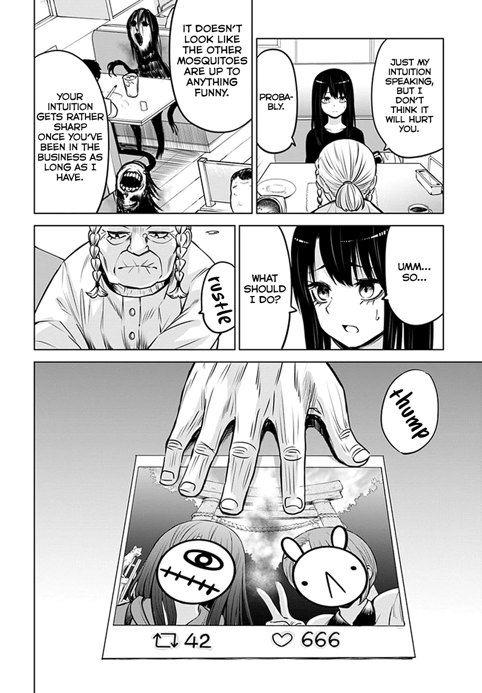 The Girl Who Can See Them Chapter 28 - Page 12