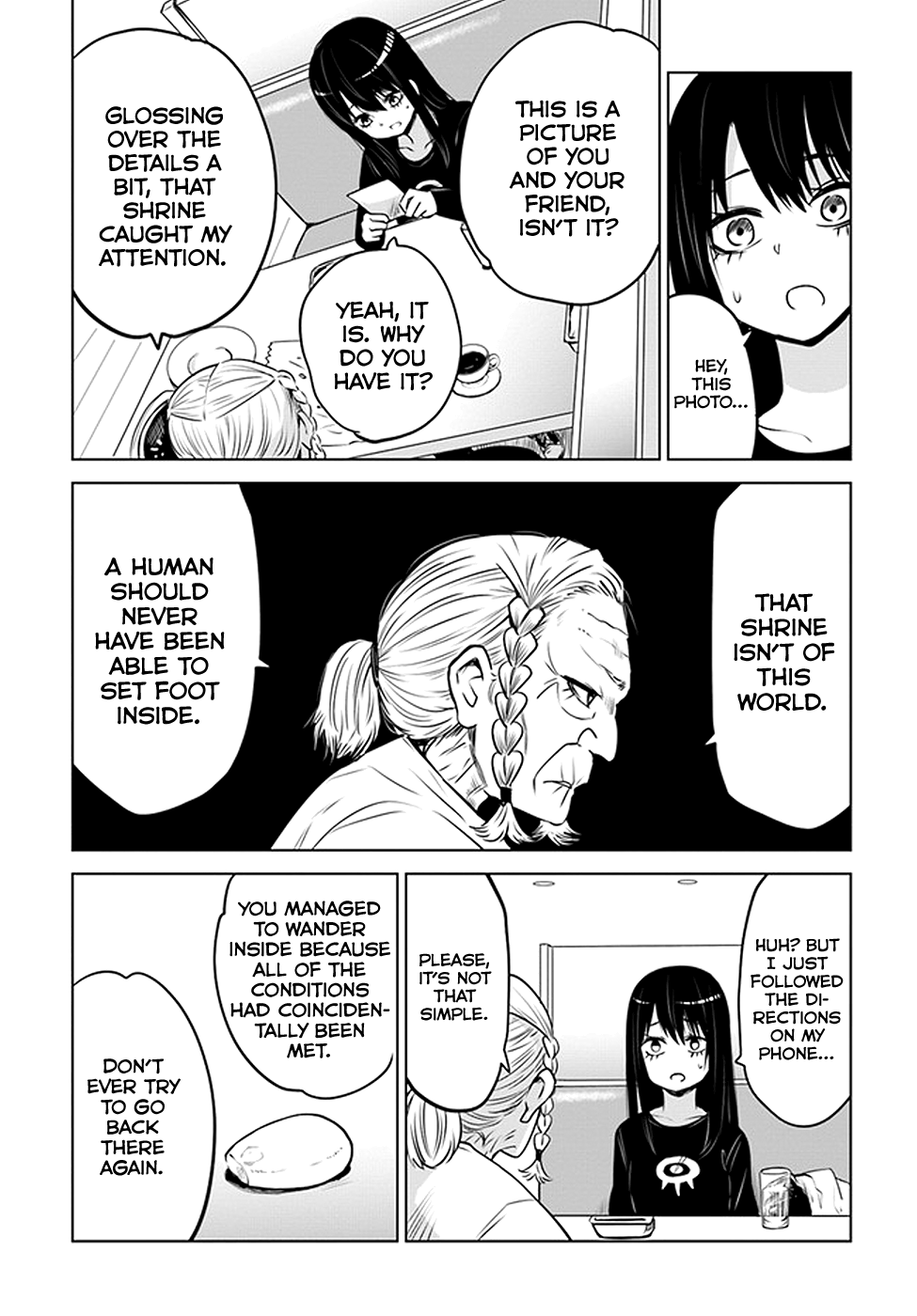 The Girl Who Can See Them Chapter 28 - Page 13