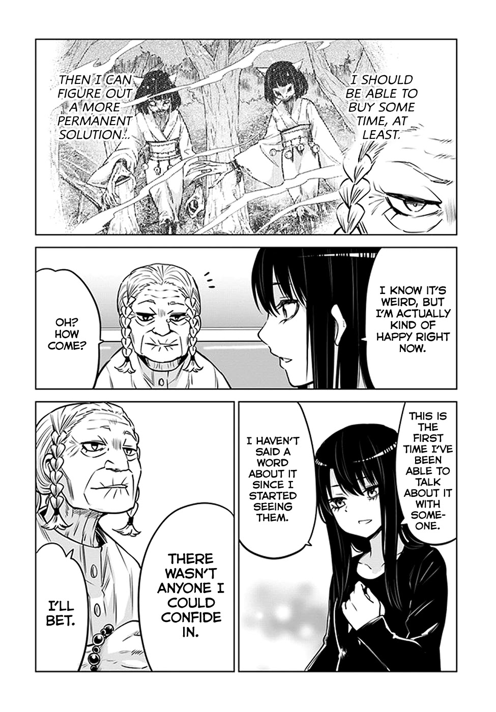 The Girl Who Can See Them Chapter 28 - Page 27