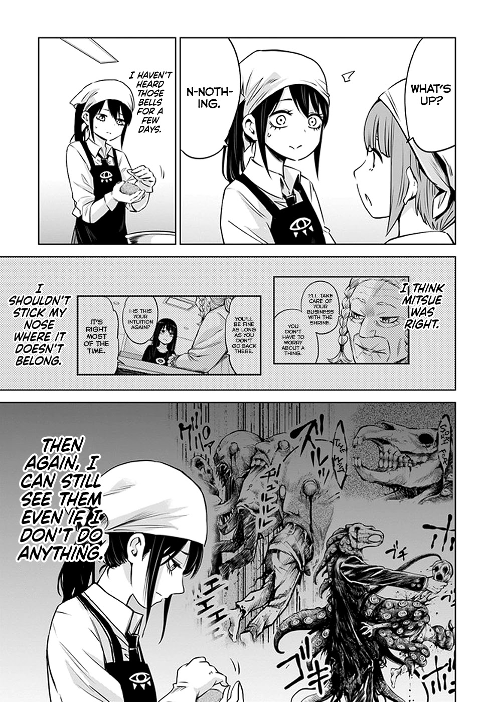 The Girl Who Can See Them Chapter 29 - Page 9
